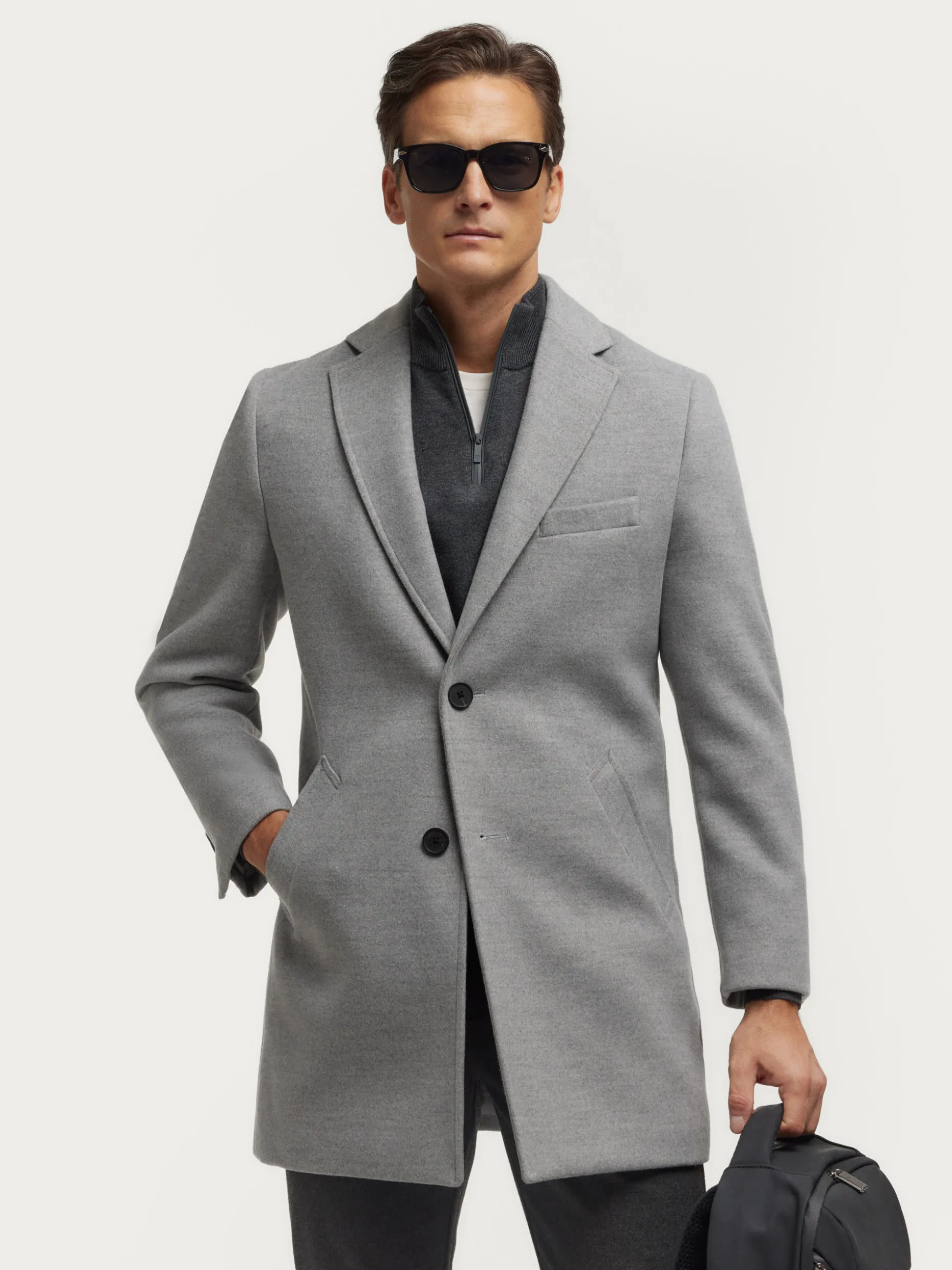 Cappotto Luna Inverno 2024 - Design Minimalista con Giacca Elegante con Cappuccio | Morbido Tessuto Premium per Freddo Intenso | Collezione Esclusiva Álvaro Moreno