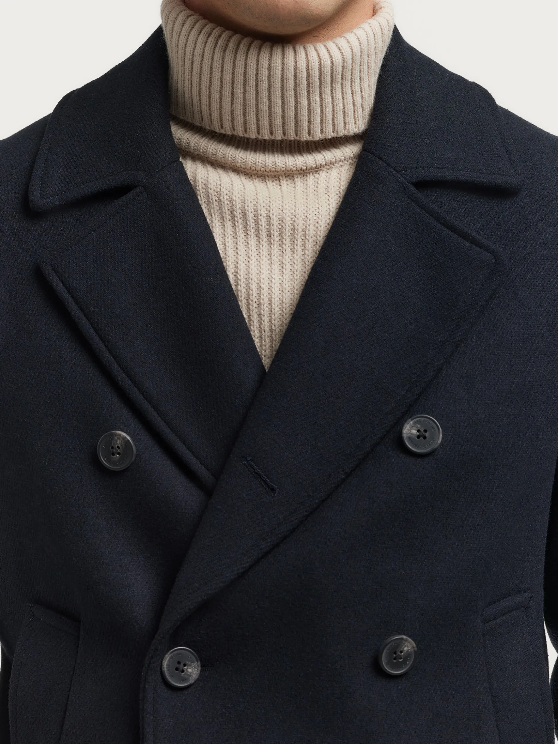 Cappotto Thomas di Alvaro Moreno - Modello Esclusivo Autunno/Inverno 2023, Linea Minimal con Fodera Termica