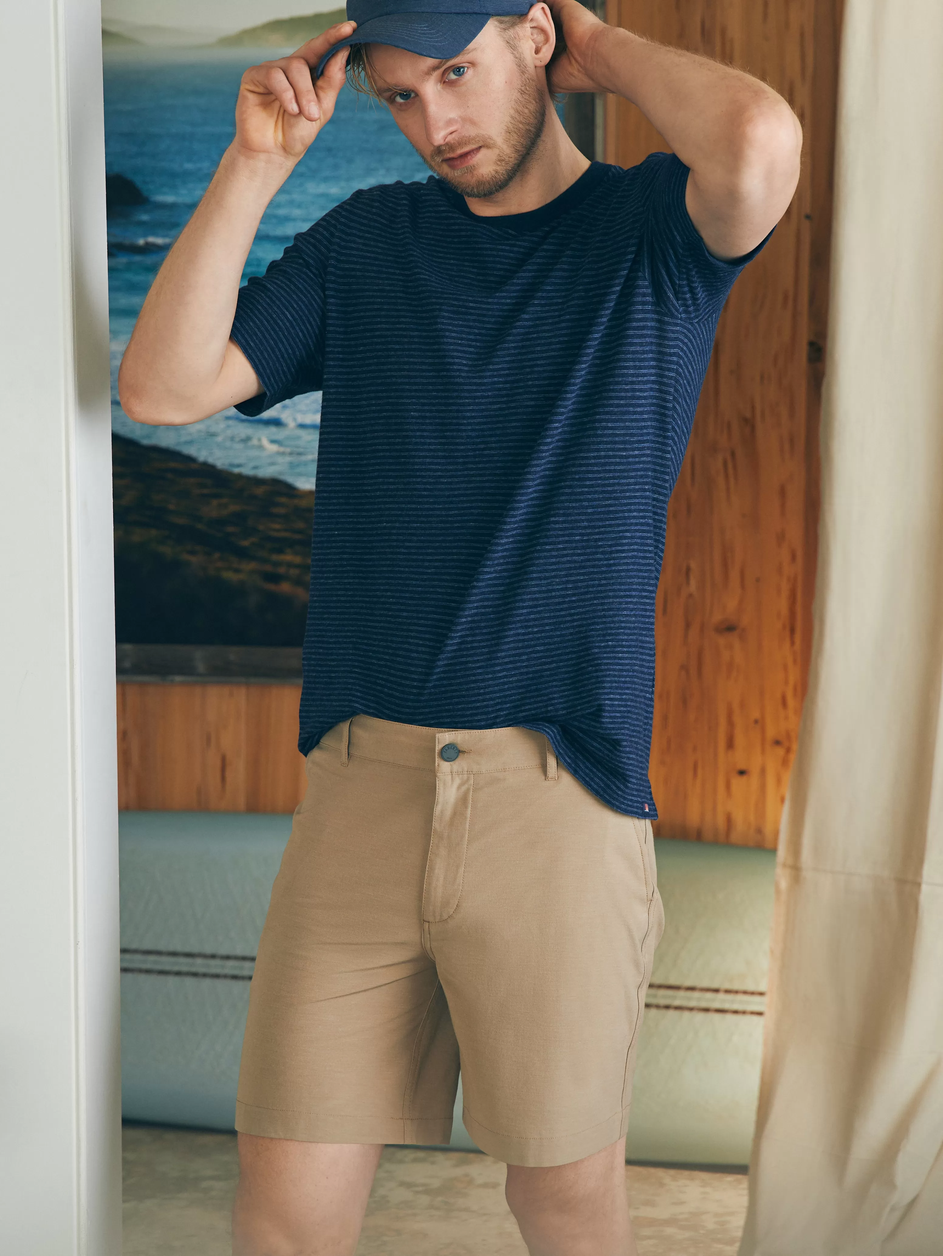 Shorts Confortevoli per Tutto il Giorno, 18 cm di Cavallo - Nuova Collezione Faherty