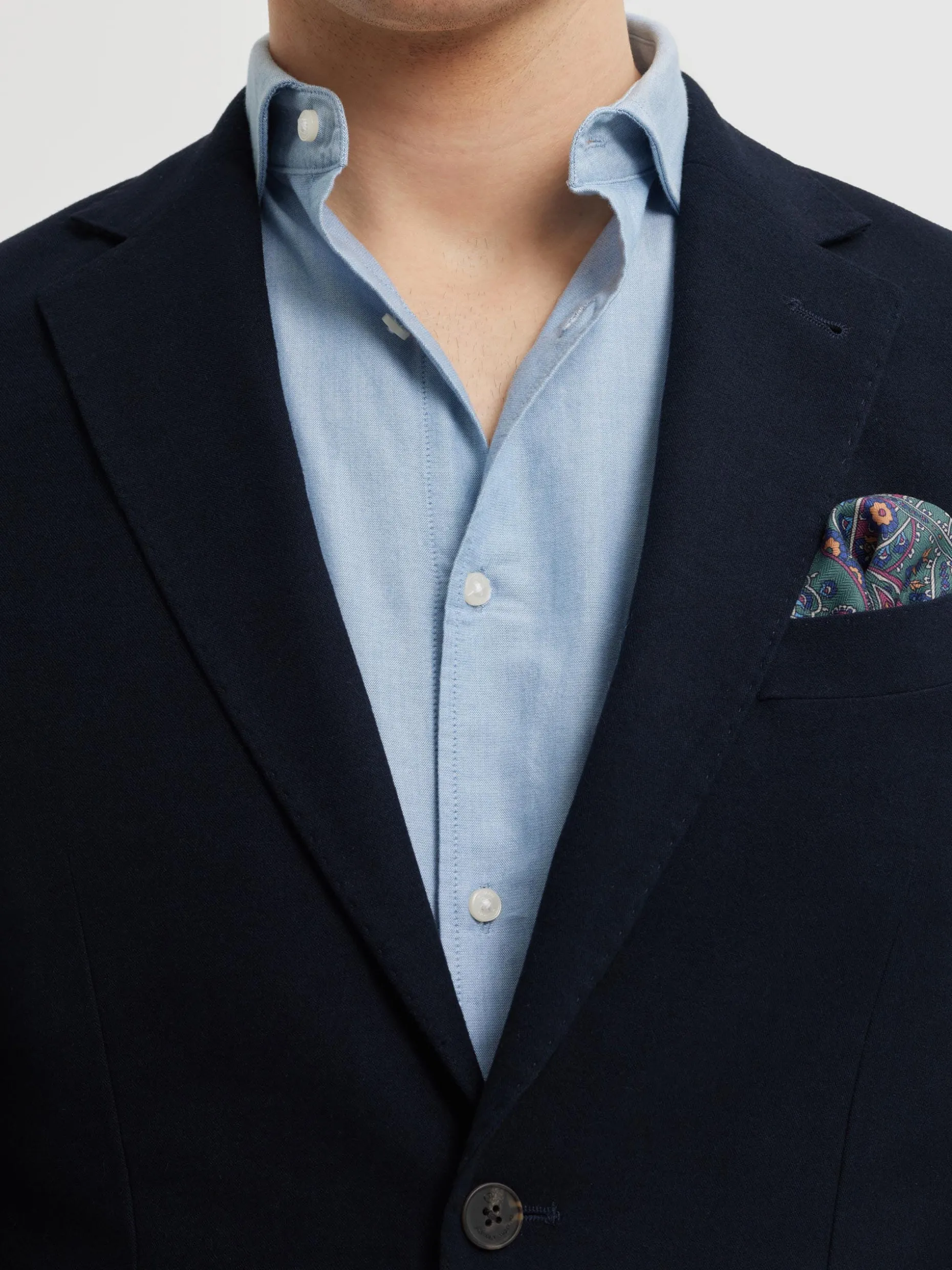 Pantaloni Americana in Twill Classico con Effetto Hot - Design Esclusivo di Alvaro Moreno