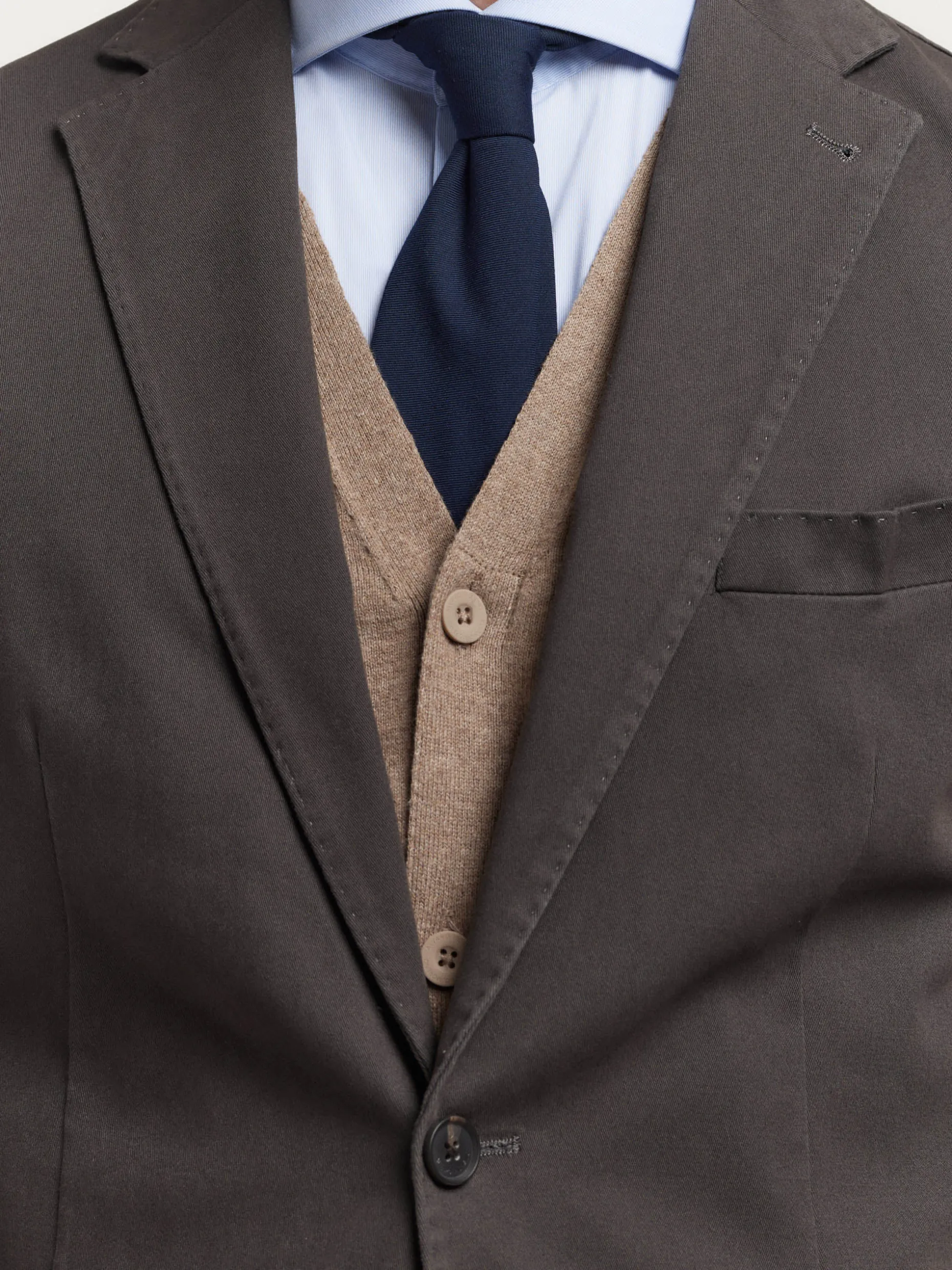 Tessuto in Cotone Americana - Collezione Esclusiva di Alvaro Moreno, Conforto e Stile Senza Tempo