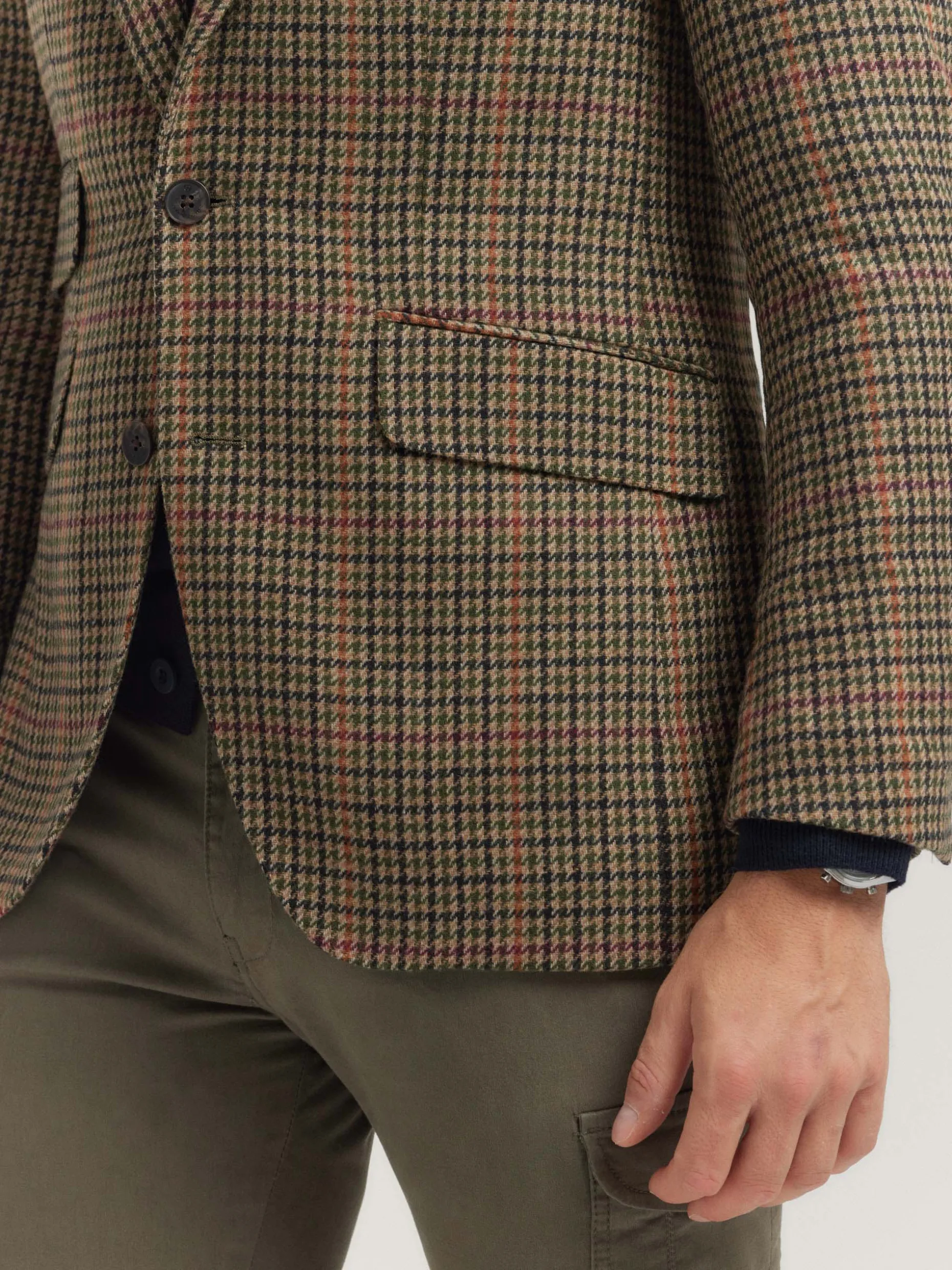 Giacca Classica Henry Twist in Tessuto Elasticizzato - Design Esclusivo di Alvaro Moreno Moda