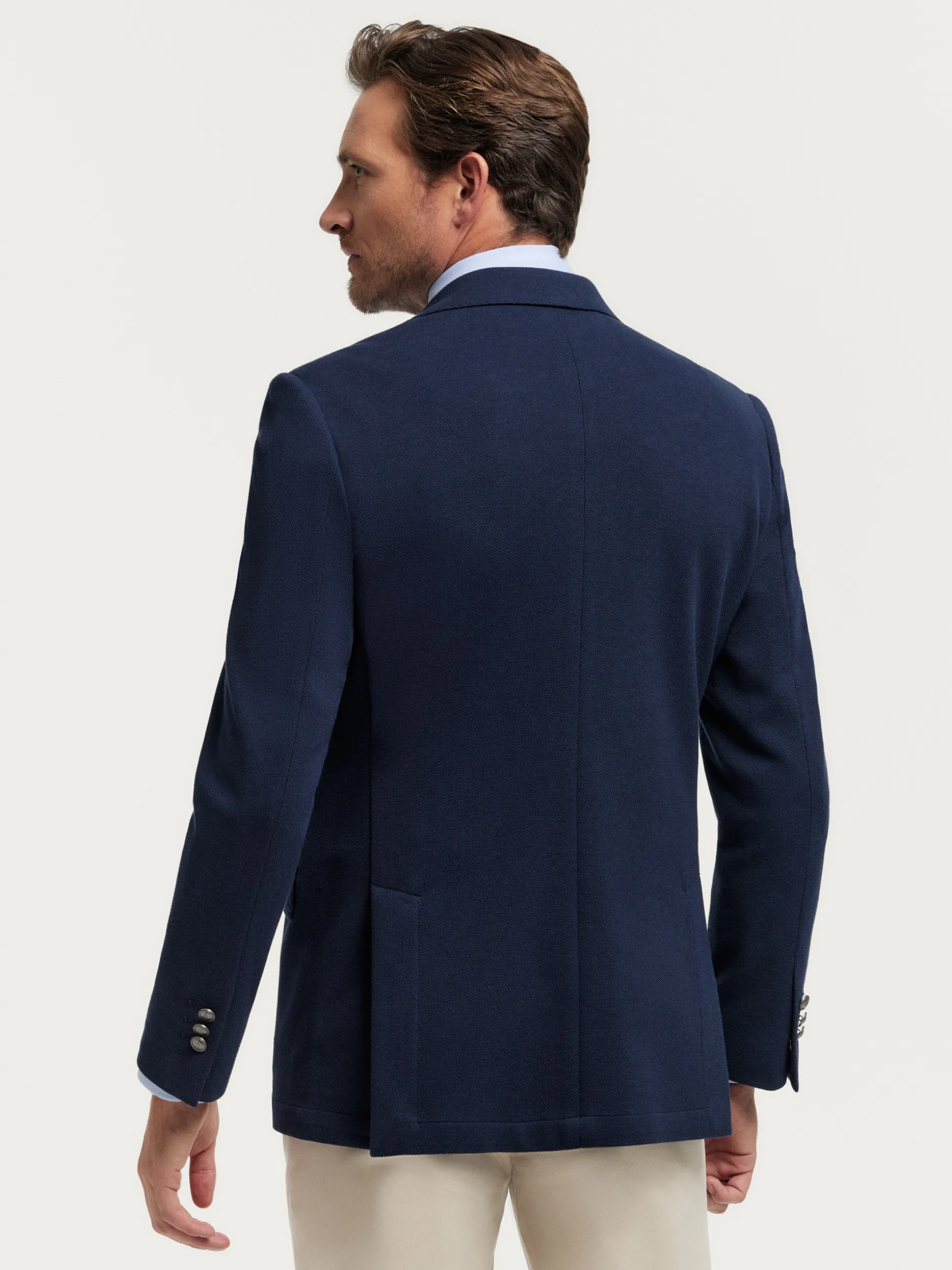 Struttura Sartoriale Americana - Giacca Elegante con Punto Righe by Alvaro Moreno Design