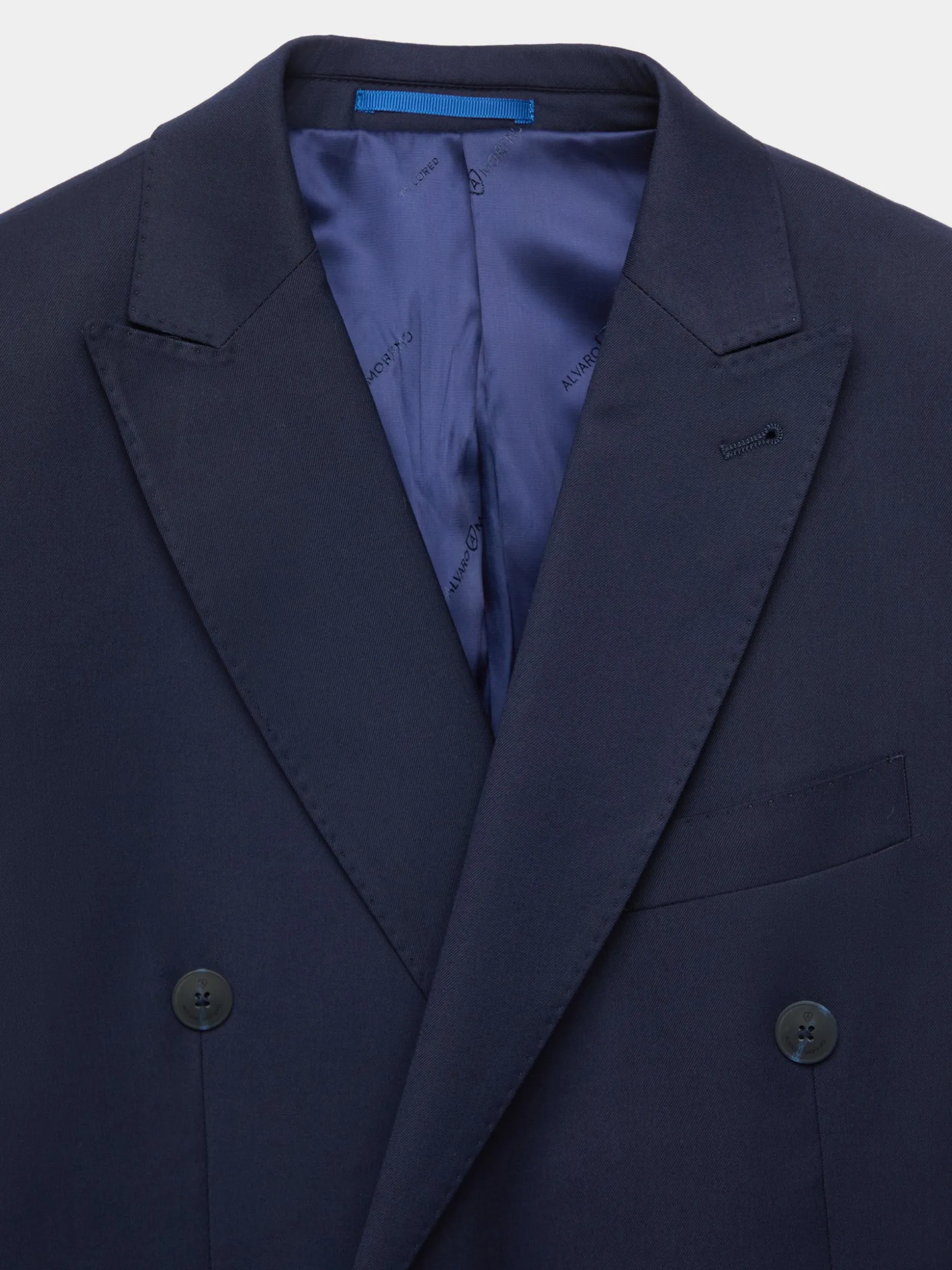 Abito Uomo in Twill Incrociato - Stile Classico di Alvaro Moreno Collection