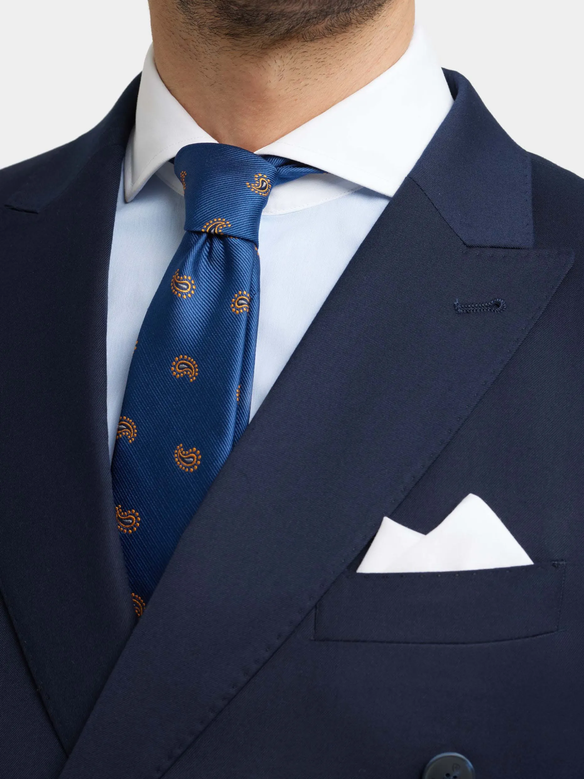 Abito Uomo in Twill Incrociato - Stile Classico di Alvaro Moreno Collection