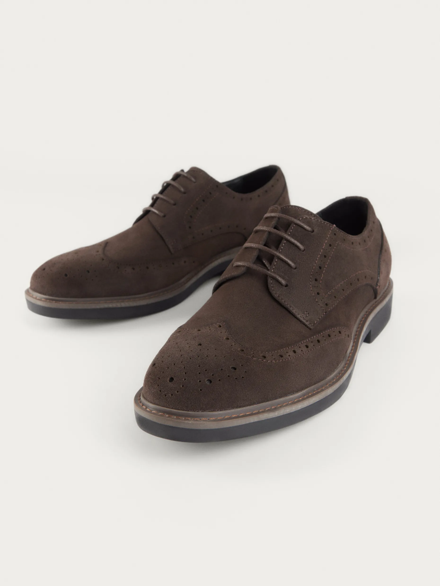 Scarpe Blucher Uomo in Pelle Marrone - Modello Picado Elegante, Promozione Esclusiva Alvaro Moreno