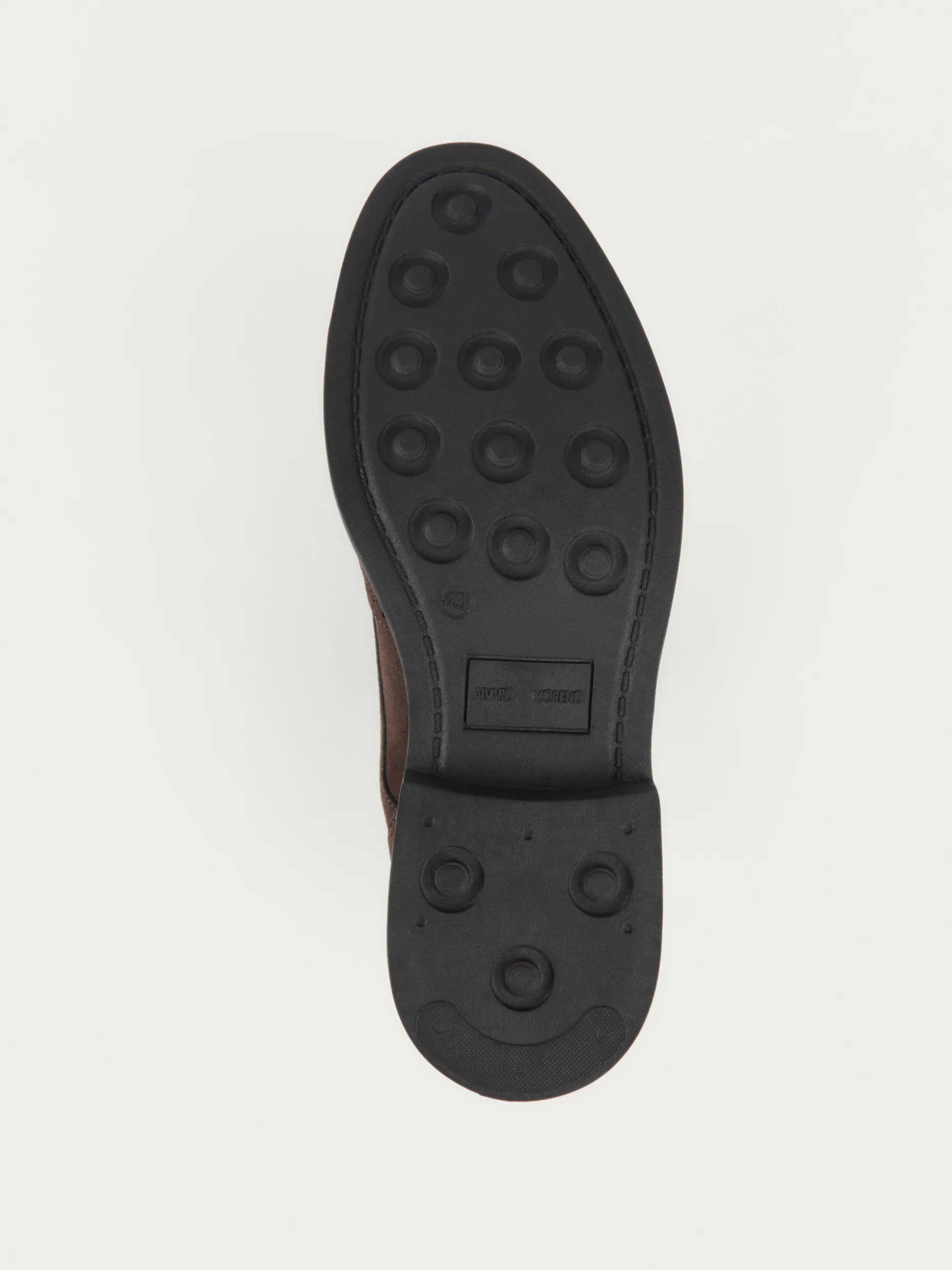 Scarpe Blucher Uomo in Pelle Marrone - Modello Picado Elegante, Promozione Esclusiva Alvaro Moreno