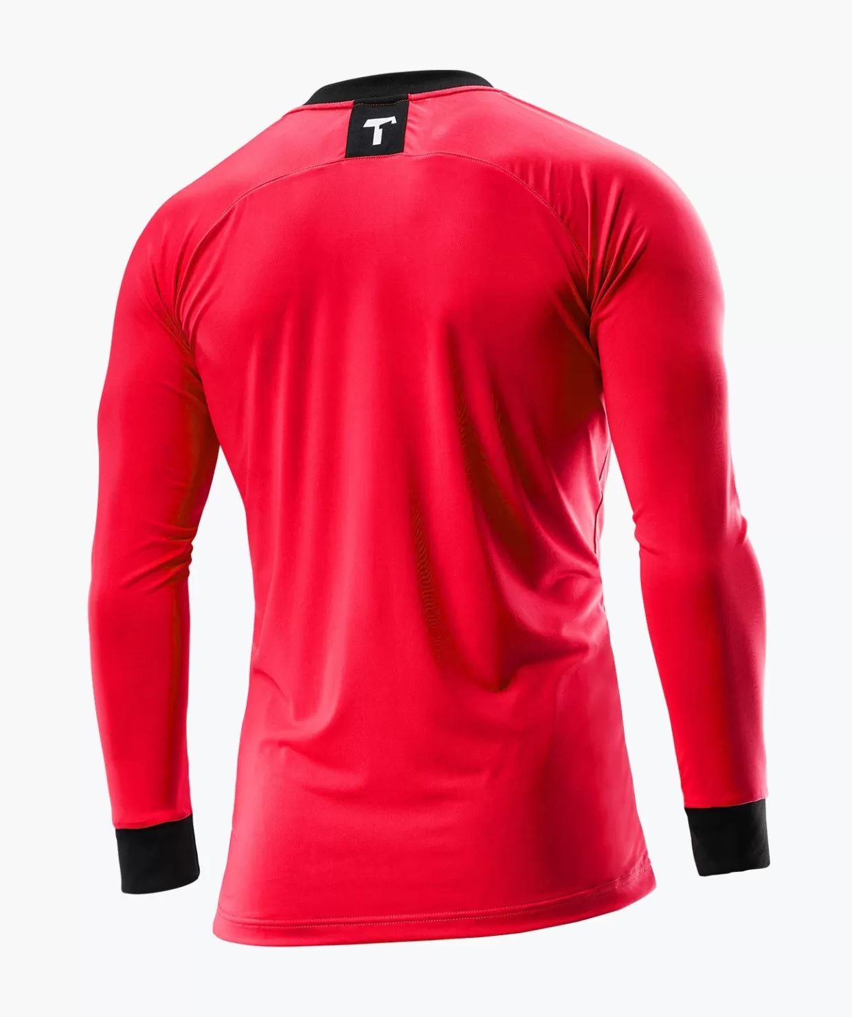 Maglie e Pantaloncini T1TAN - Felpa Portiere Essentials in Rosso Intenso con Design Funzionale