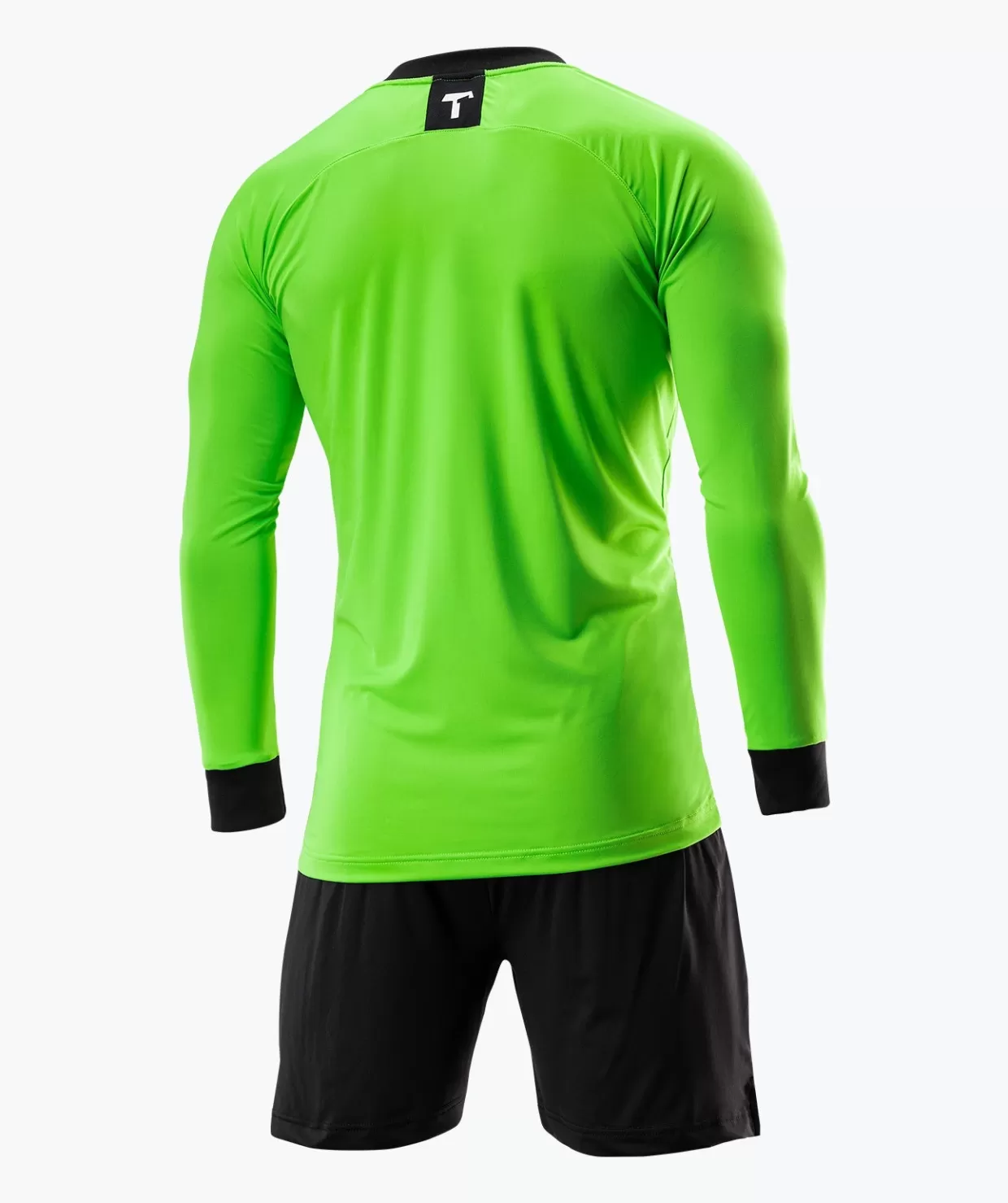 Felpa Portiere Verde T1-TAN - T-Shirt e Short Sportivo, Design Confortevole per Allenamenti Dinamici
