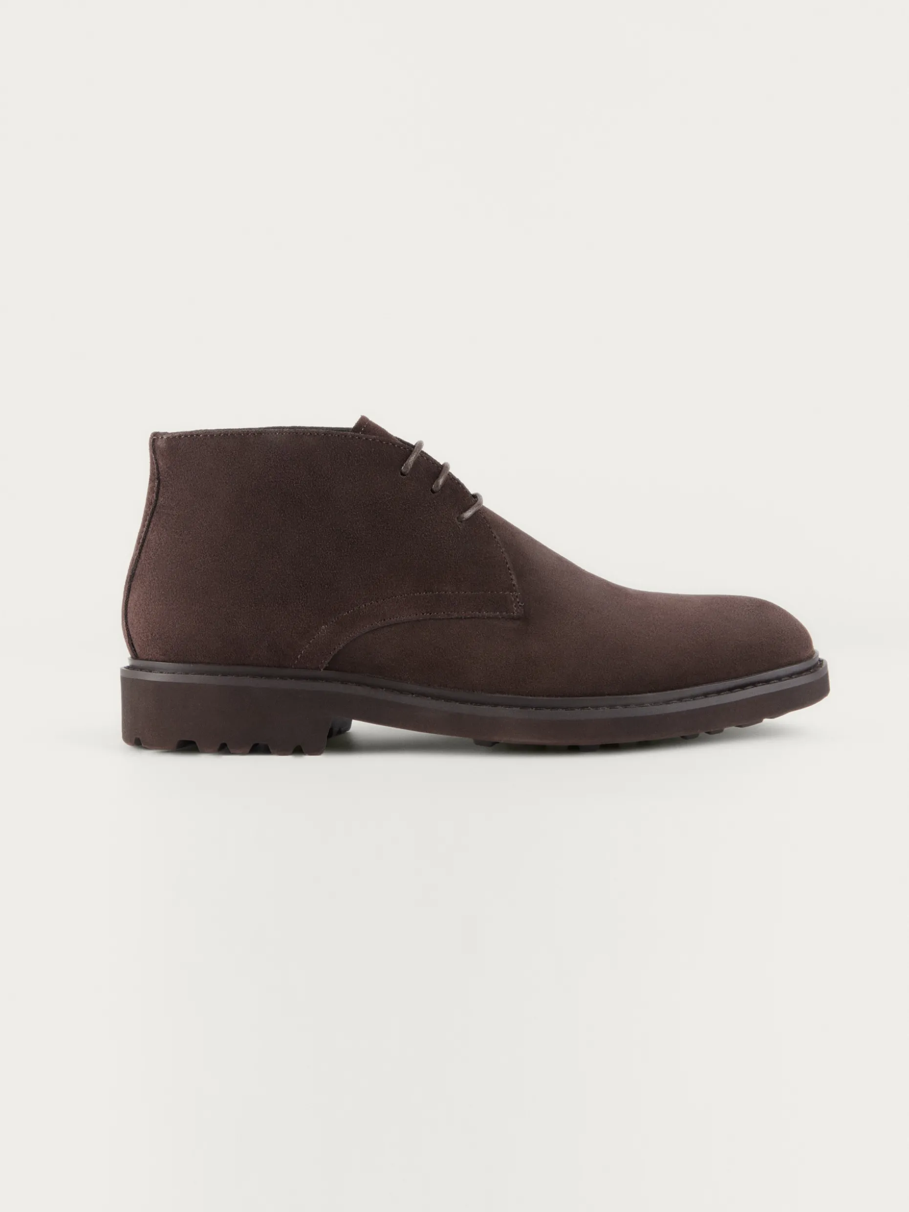 Stivaletto Uomo in Pelle Scamosciata Marrone con Suola Antiscivolo - Design Moderno di Alvaro Moreno 

(：，，，。。)