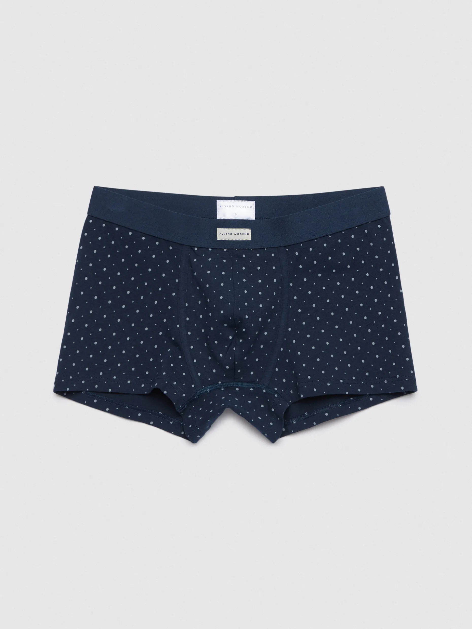 Calzoncini Boxer Uomo Con Stampa a Puntini - Design Esclusivo di Alvaro Moreno | Modello Sportivo Comodo e Leggero