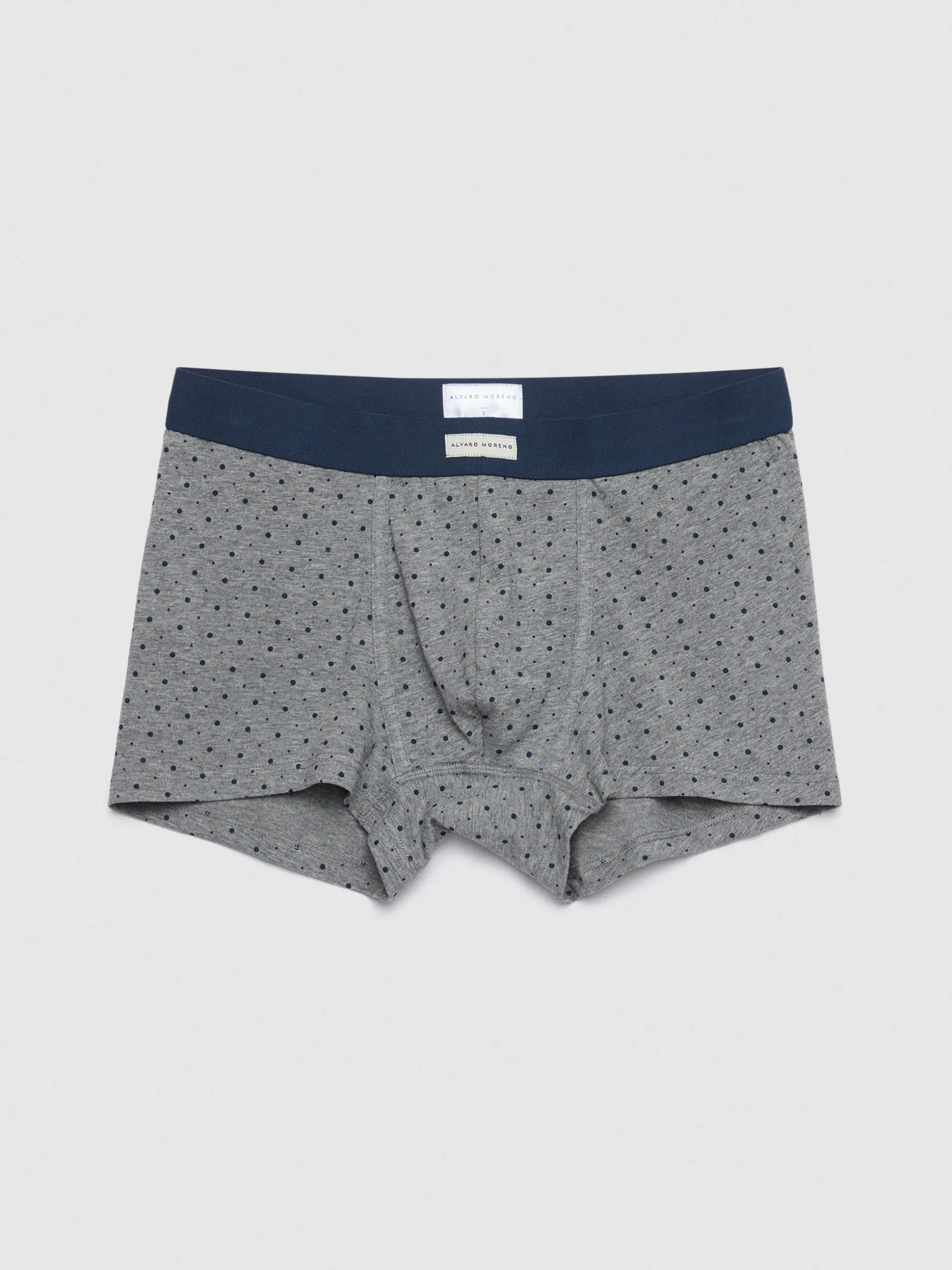 Calzoncini Boxer Uomo Con Stampa a Puntini - Design Esclusivo di Alvaro Moreno | Modello Sportivo Comodo e Leggero