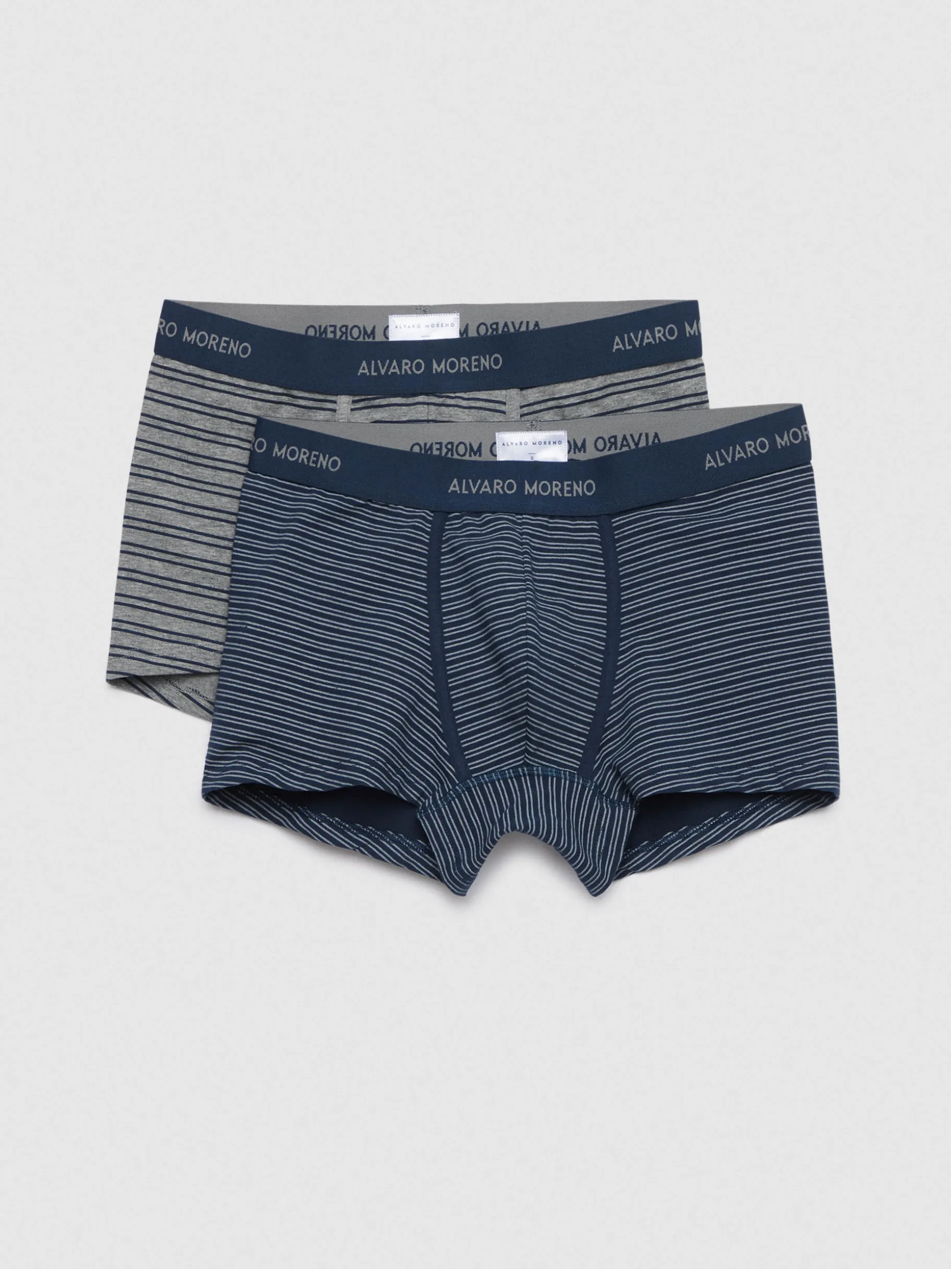 Uomo Casual Calzoncini A Righe - Design Moderno in Cotone Traspirante, Comodi e Stilosi Per Tutto il Giorno | Collezione Alvaro Moreno
