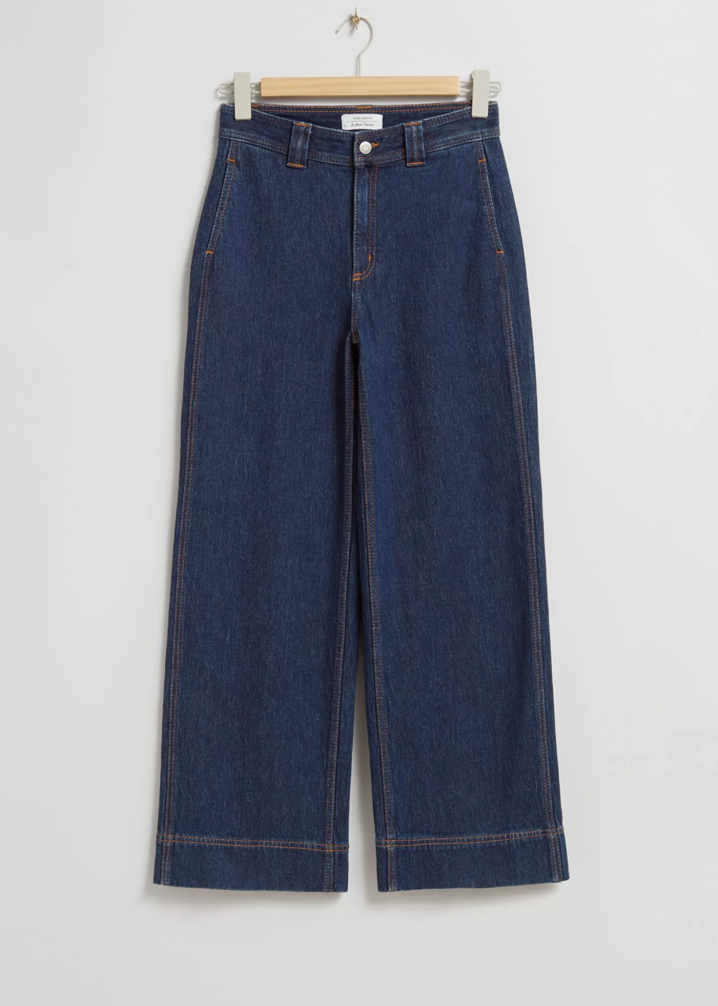 Denim Slim Lavato Blu Notte - Taglio Comodo con Dettagli Stilistiche | Promozione & Other Stories
