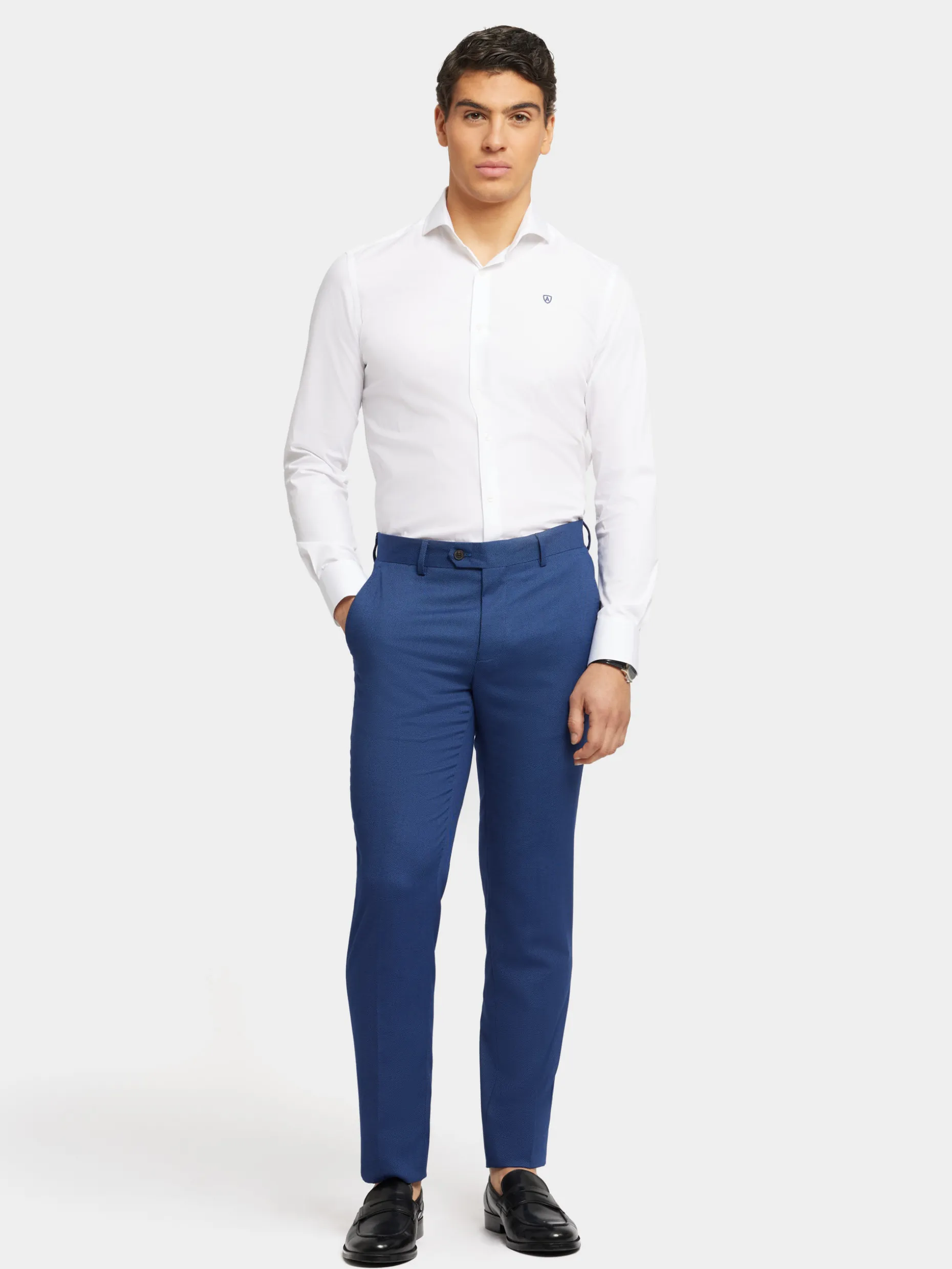 Camicia Conforto Filo a Filo Premium · Ultima Creazione di Alvaro Moreno · Capo Stilistico in Tessuto Traspirante