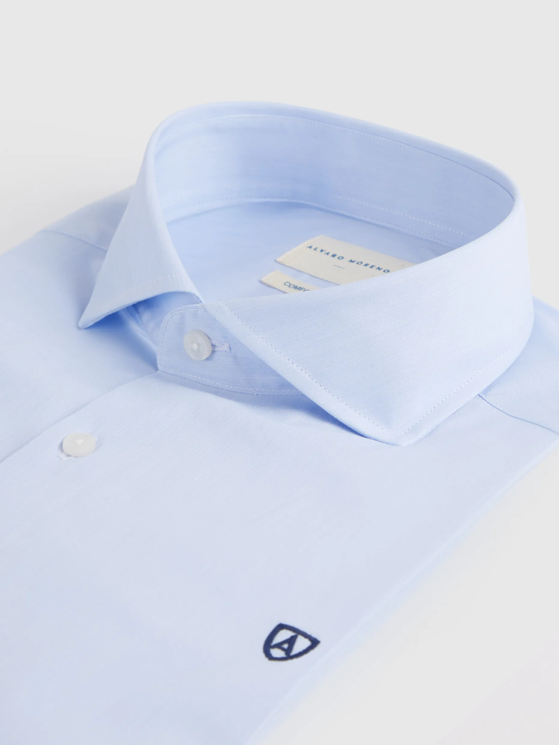 Camicia Comoda in Tessuto Filo a Filo - Design Moda Contemporanea Alvaro Moreno con Taglio Ergonomico e Tessuto Traspirante per Massimo Comfort Quotidiano