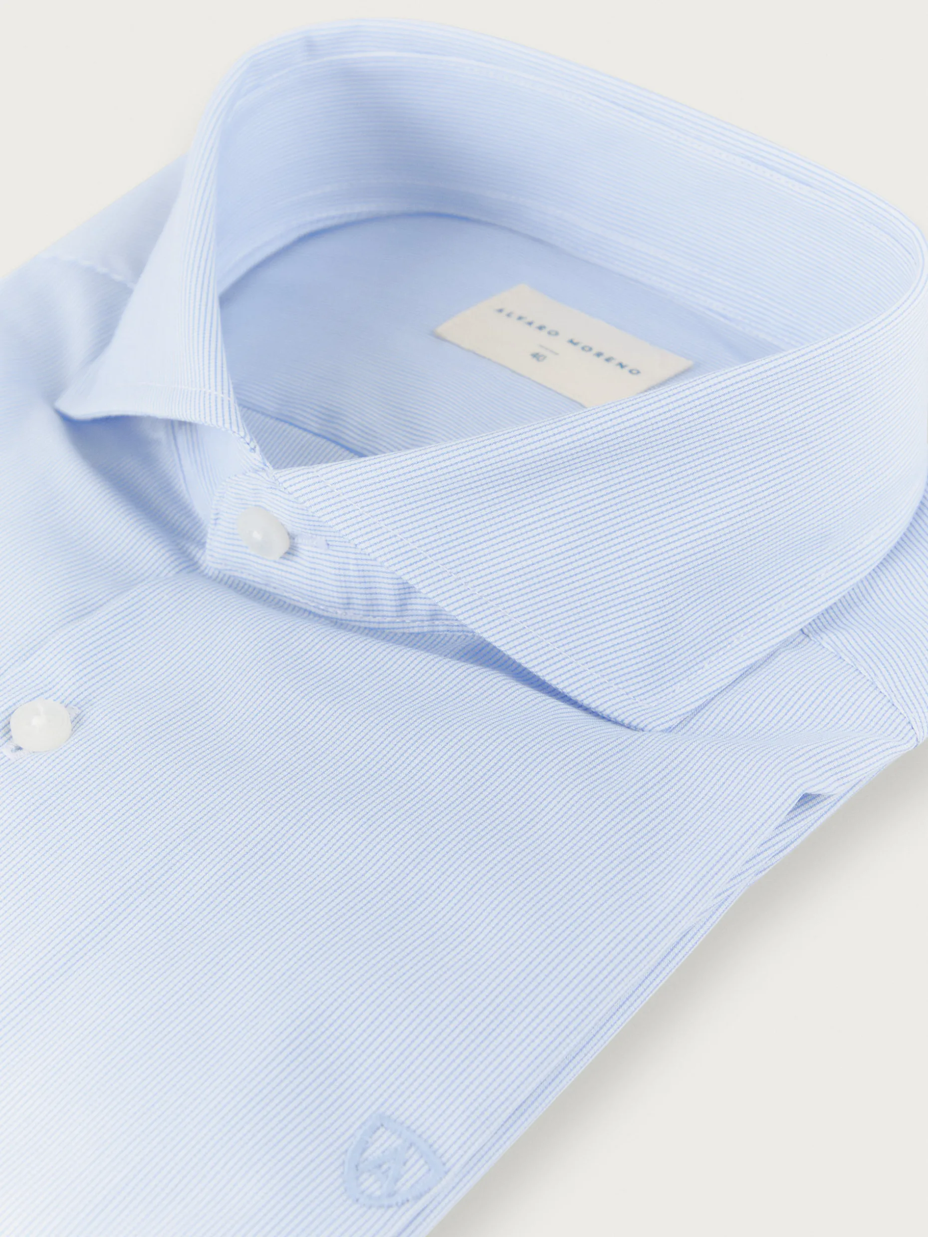 Camicia Elegante in Microfibra con Stampa Check - Nuova Collezione Alvaro Moreno