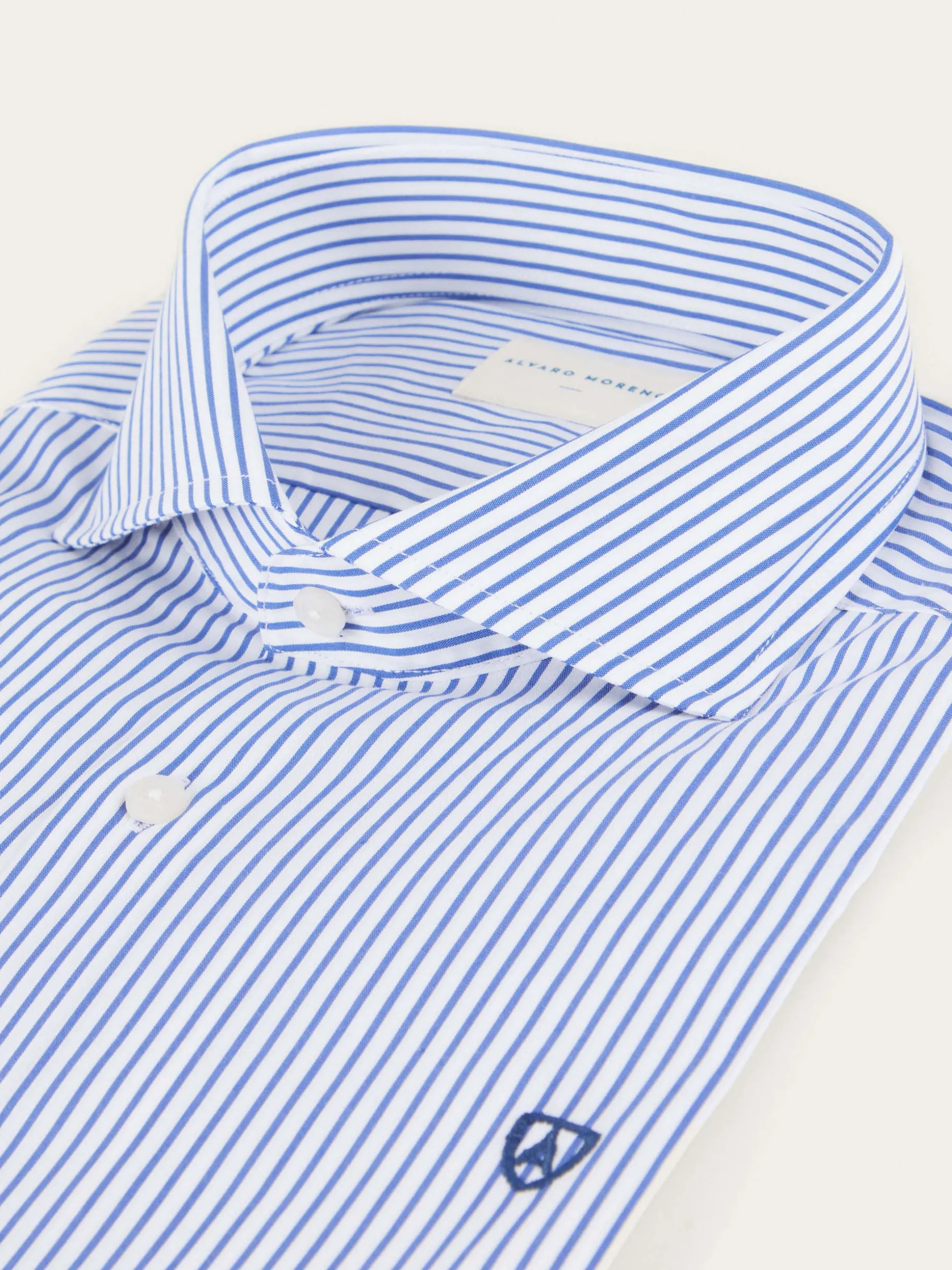 Camicia Elegante con Strisce Comode - Abbinamento Perfetto da Negozio Alvaro Moreno