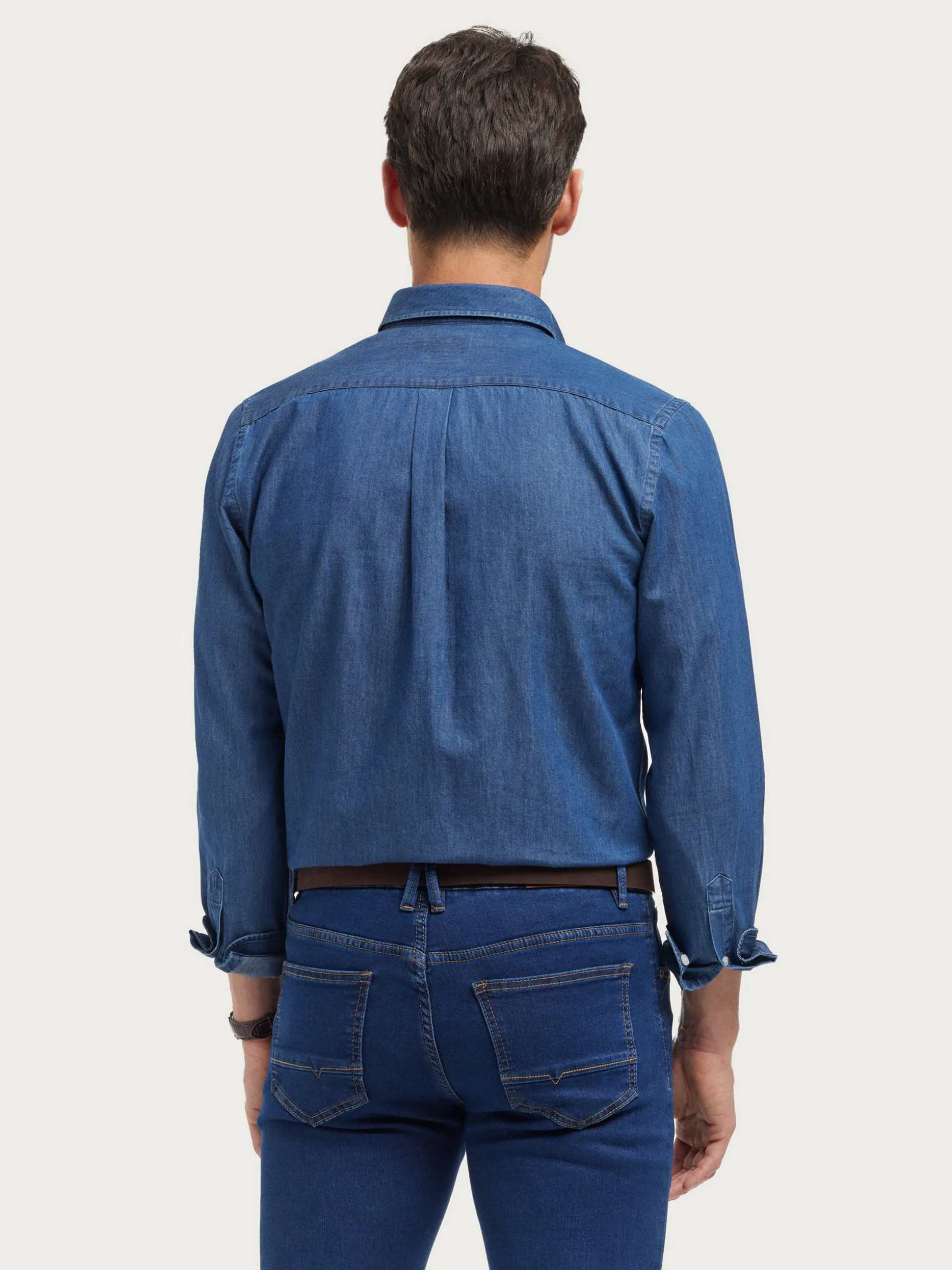 Camicia Jeans con Bottoni Alvaro Moreno - Stile Casual a Prezzo Accessibile