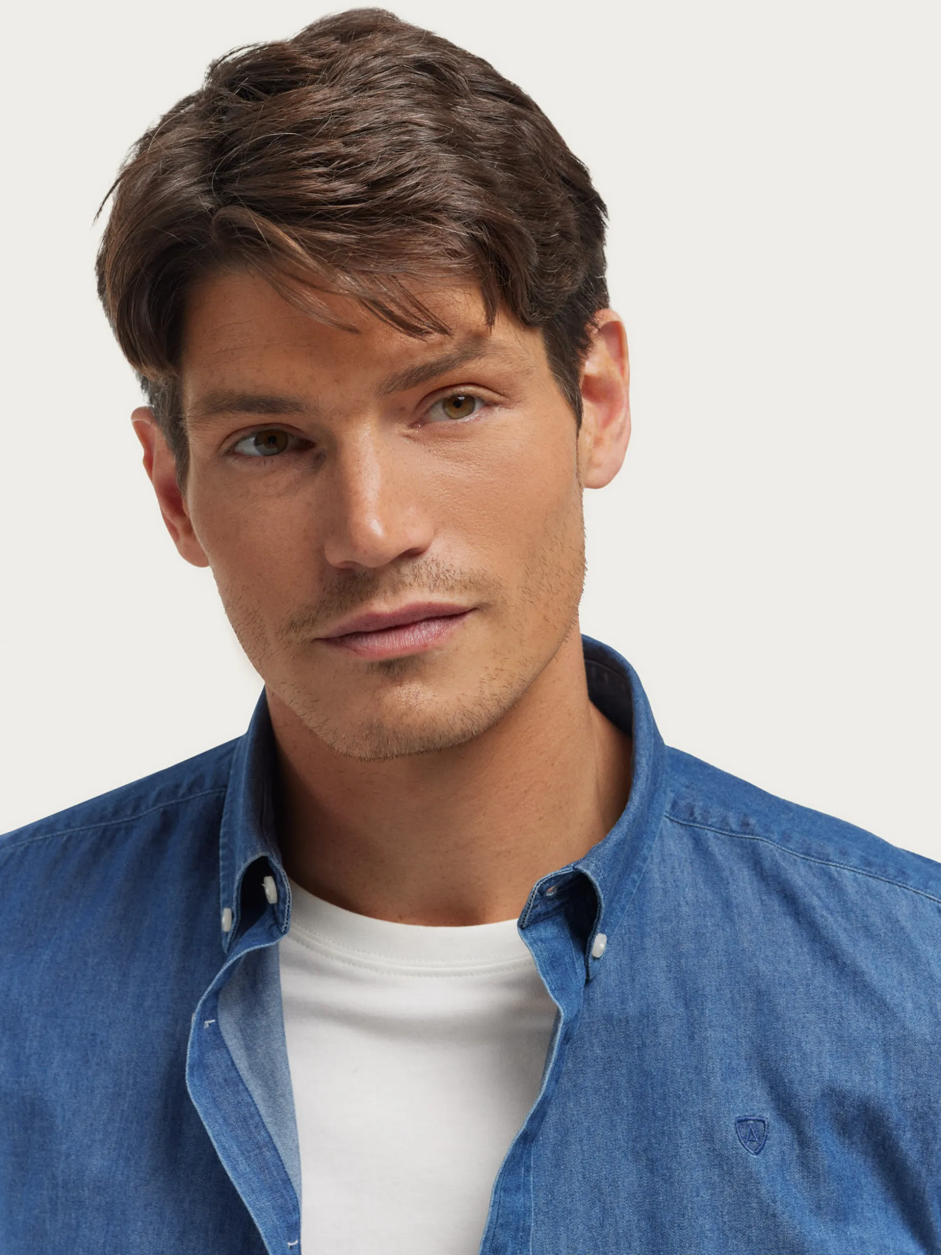 Camicia Jeans con Bottoni Alvaro Moreno - Stile Casual a Prezzo Accessibile