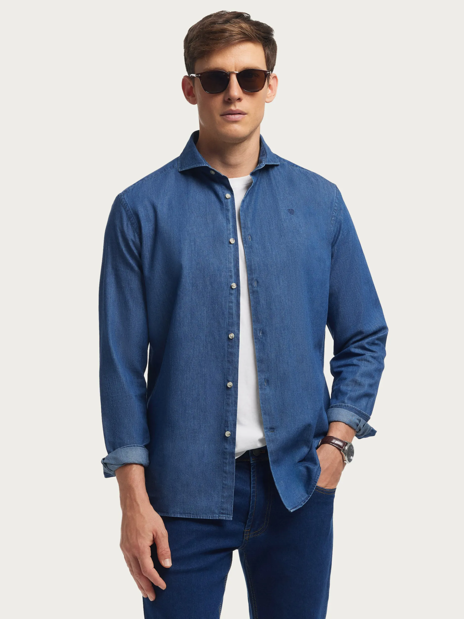 GIACCA JEANS ALVARO MORENO - ESSENTIAL AUTUNNO/INVERNO 2023, TESSUTO RESISTENTE E STILE CASUAL CONFEZIONE PREMIUM A PREZZO COMPETITIVO