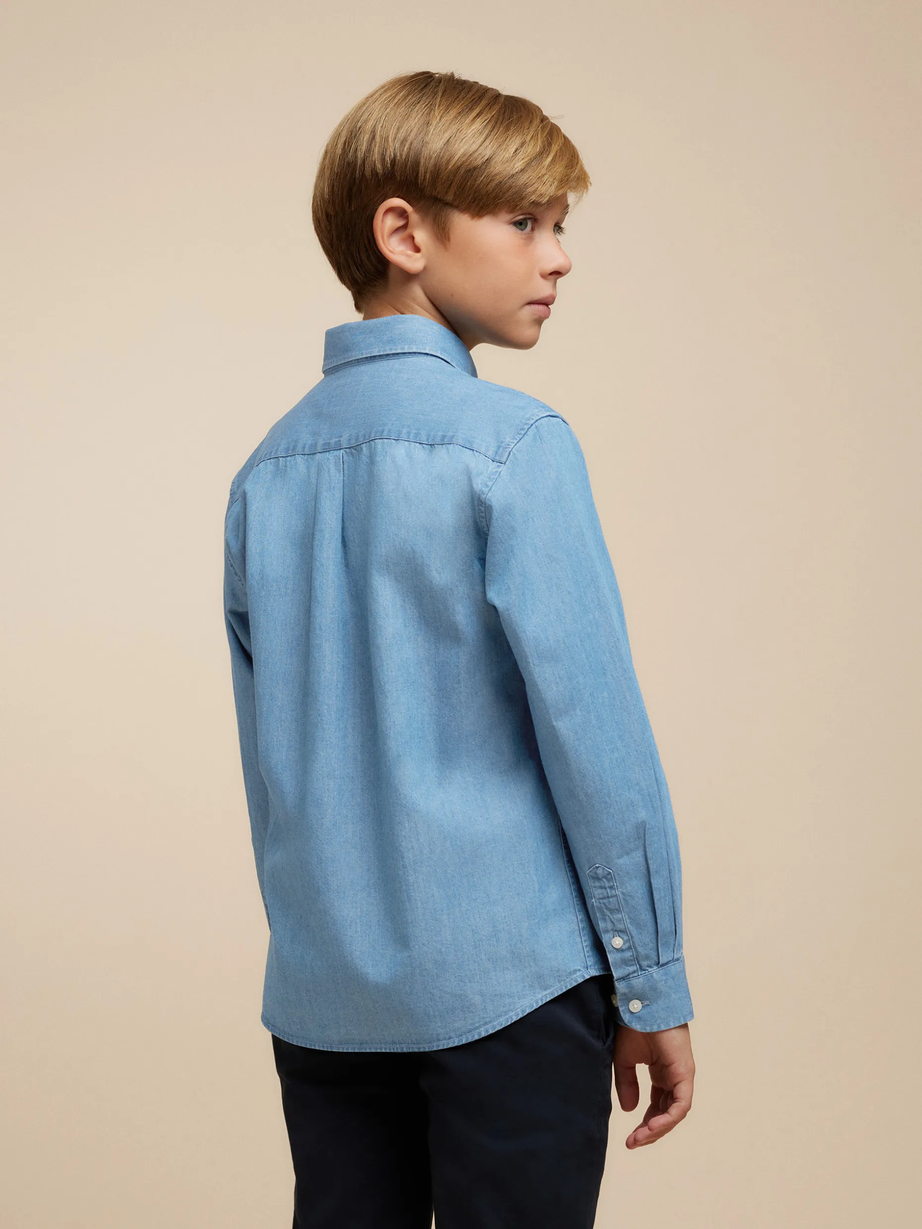 CAMICIA DENIM PER BAMBINI - Promozione Stile Casual di Alvaro Moreno, Confortevole e Moderna