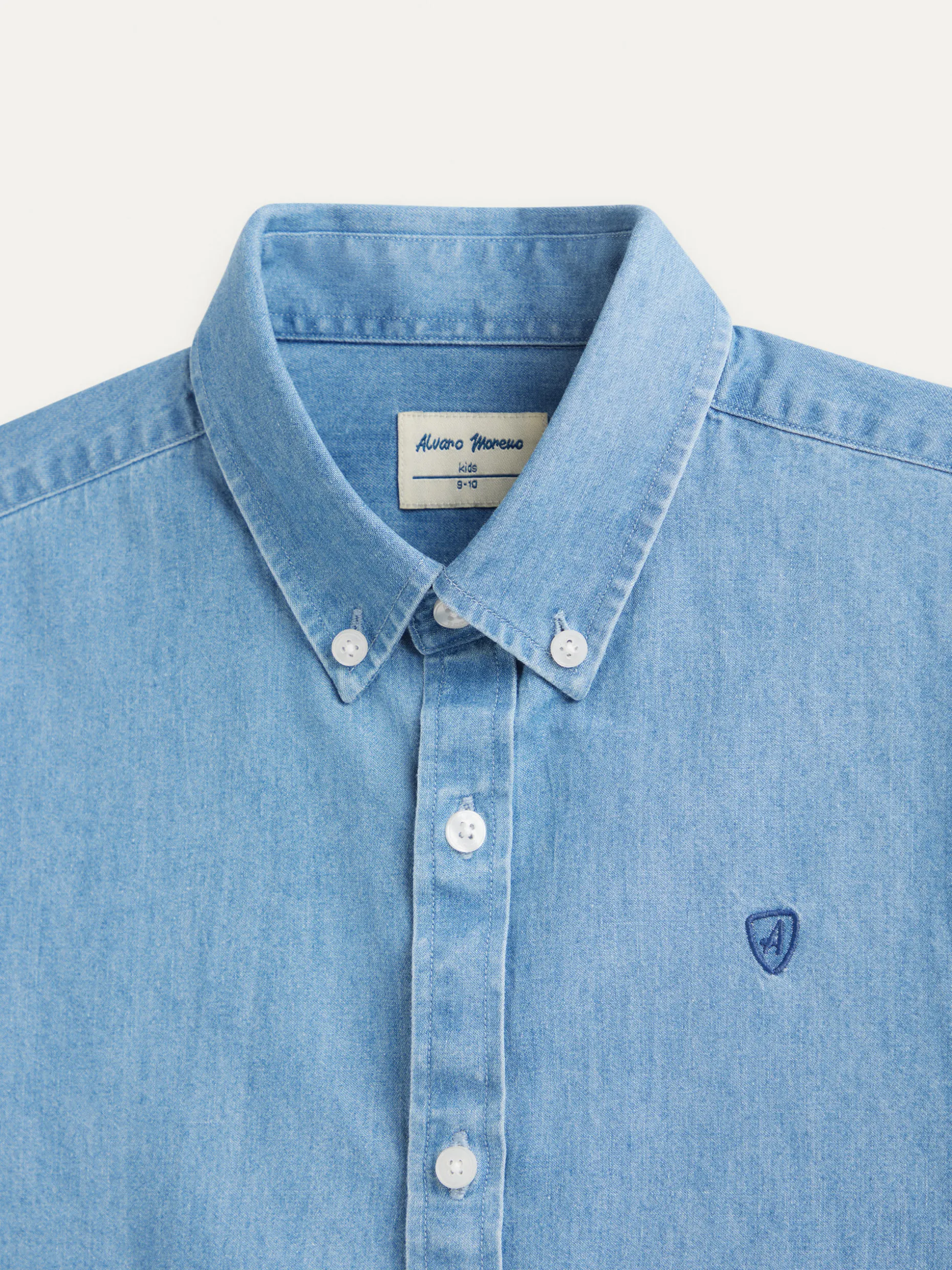 CAMICIA DENIM PER BAMBINI - Promozione Stile Casual di Alvaro Moreno, Confortevole e Moderna
