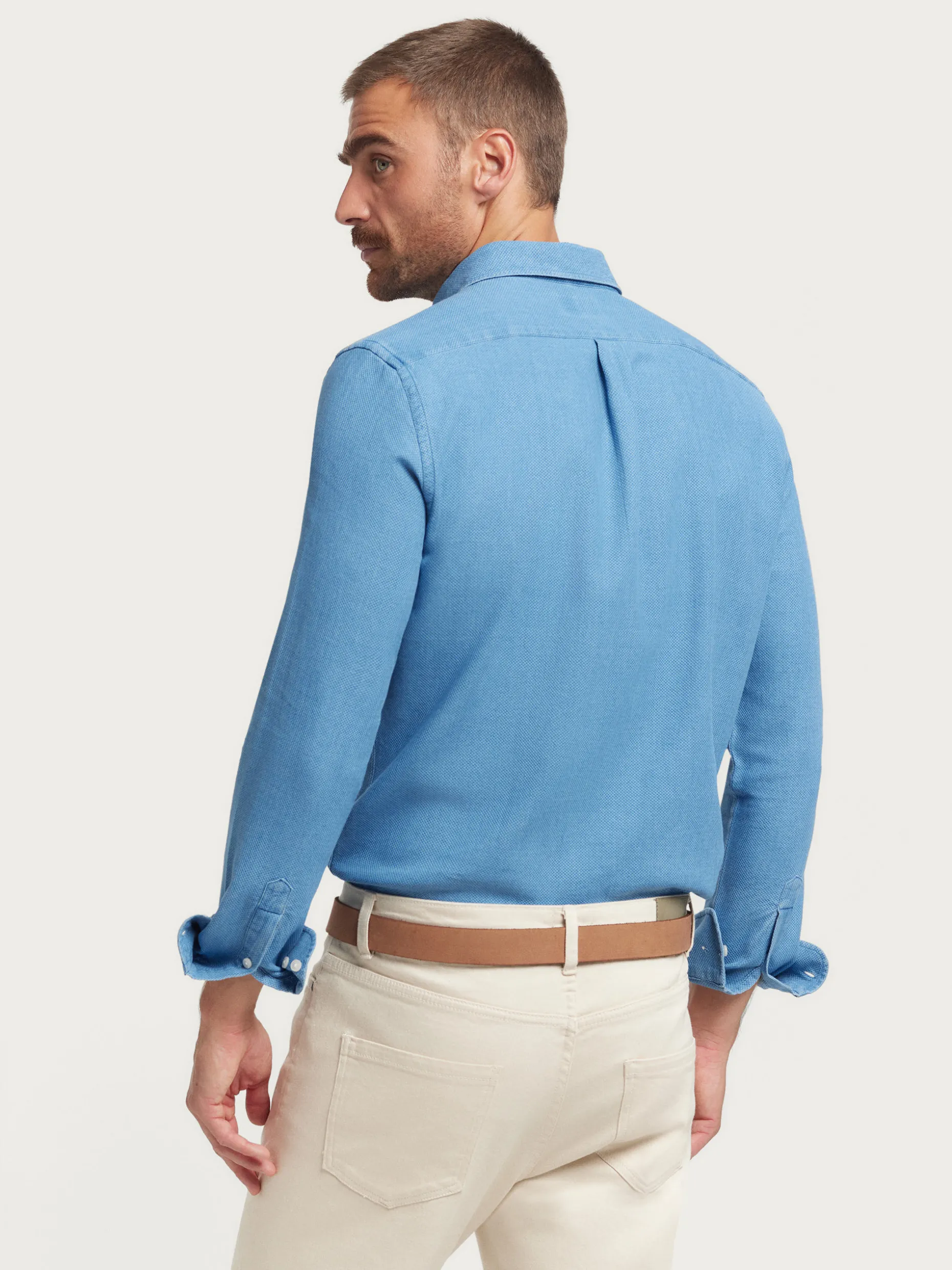 Alvaro Moreno - Camicia Denim Nido Confortevole, Stile Urbano a Prezzo Accessibile