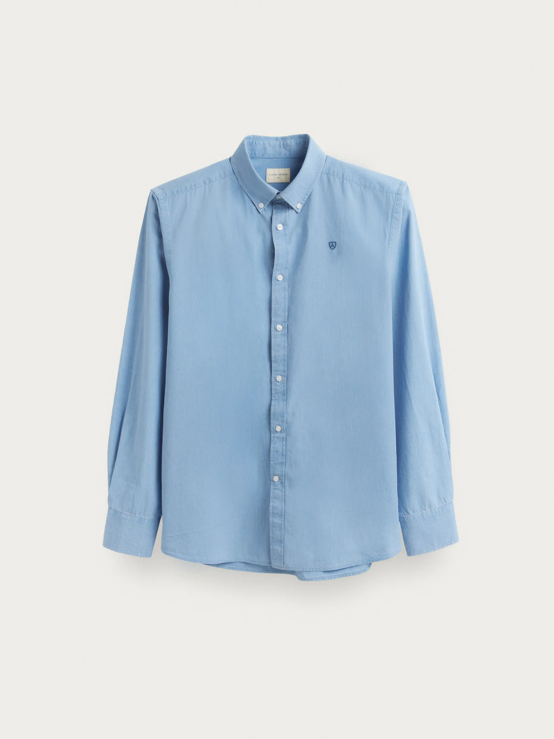 Camicia in Denim a Righe Stilosa - Collezione Alvaro Moreno | Tocco Artigianale & Prezzo Accessibile
