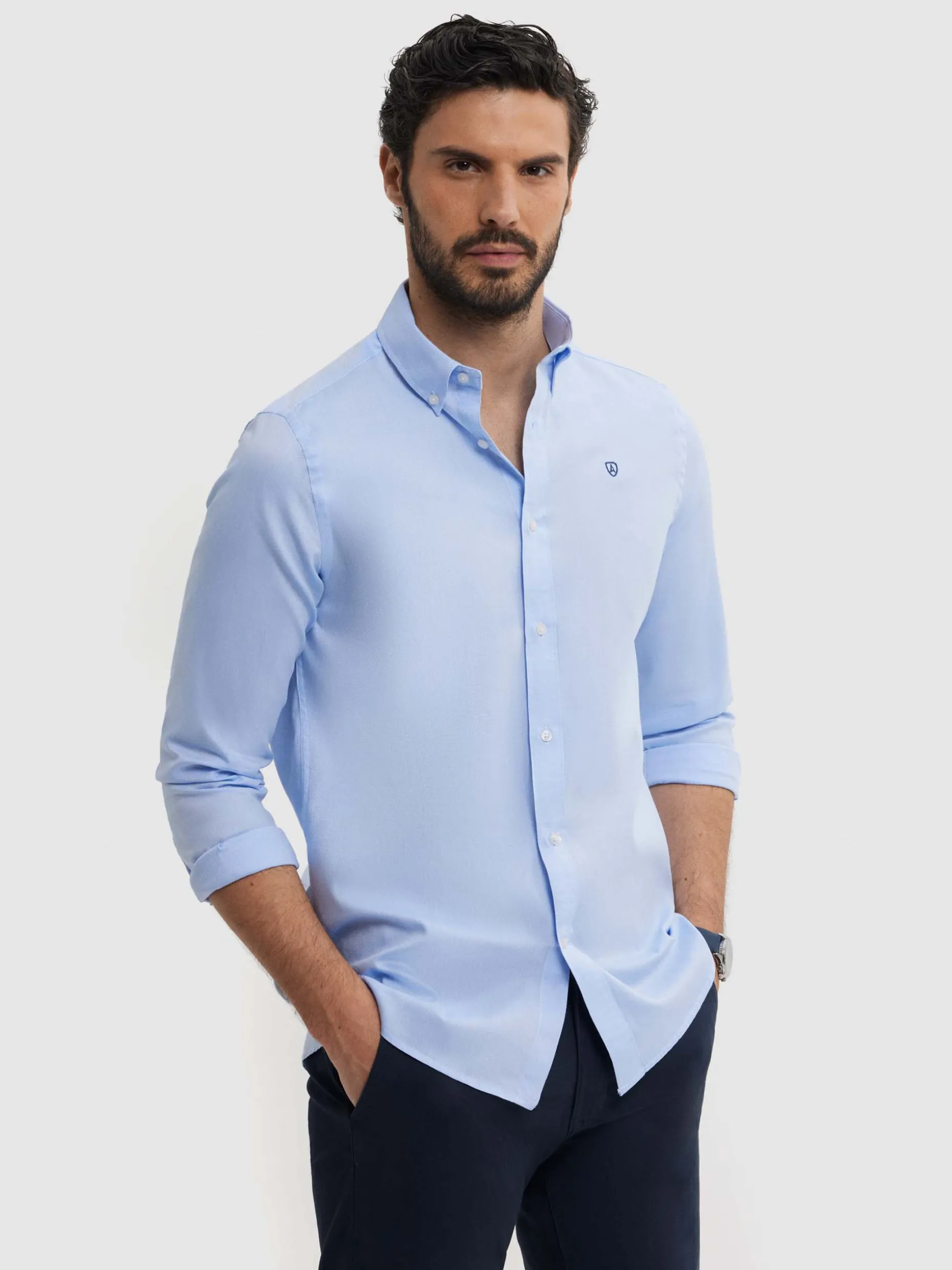 Camicia Uomo Dutton Progettazione Ergonomica - Design Esclusivo Alvaro Moreno, Collezione Limited Edition con Taglio Slim Fit e Conforto Premium per Stile Moderno e Funzionale