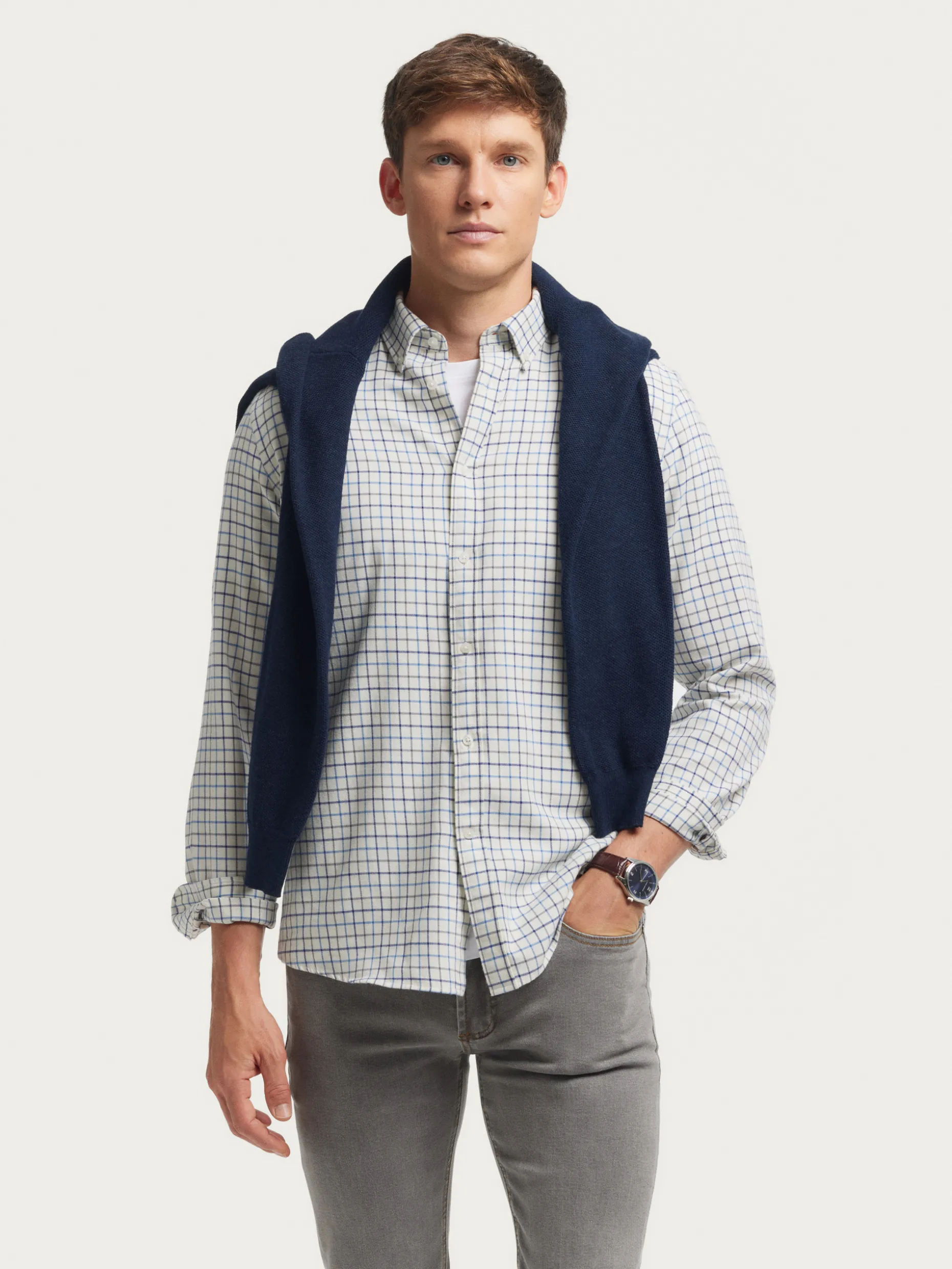 Camicia in Flanella a Quadri Alvaro Moreno - Promozione Esclusiva Stile Casual