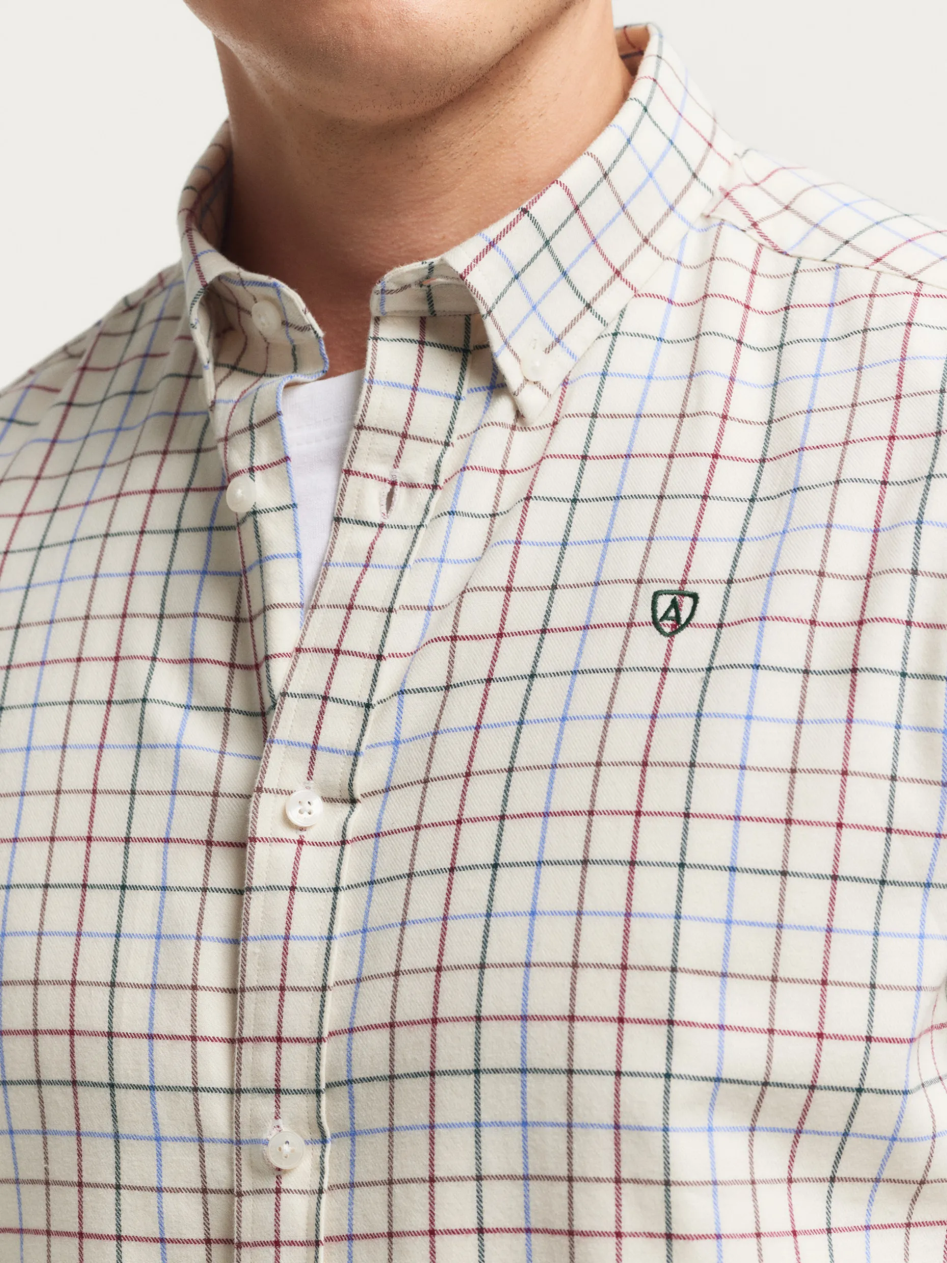 Camicia in Flanella Elegante a Quadri - Confezione Artigianale Promozione Alvaro Moreno