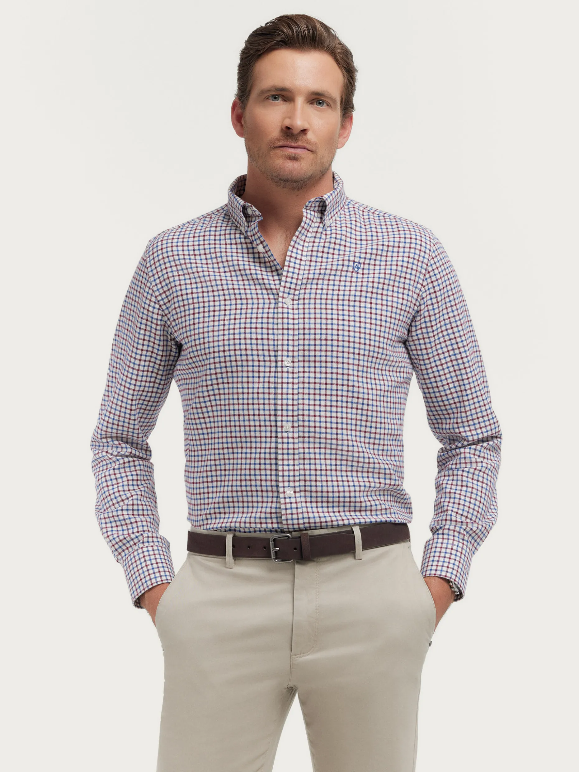 Offerta Imperdibile! Camicia in Flanella a Quadri - Scopri la Collezione Esclusiva Alvaro Moreno