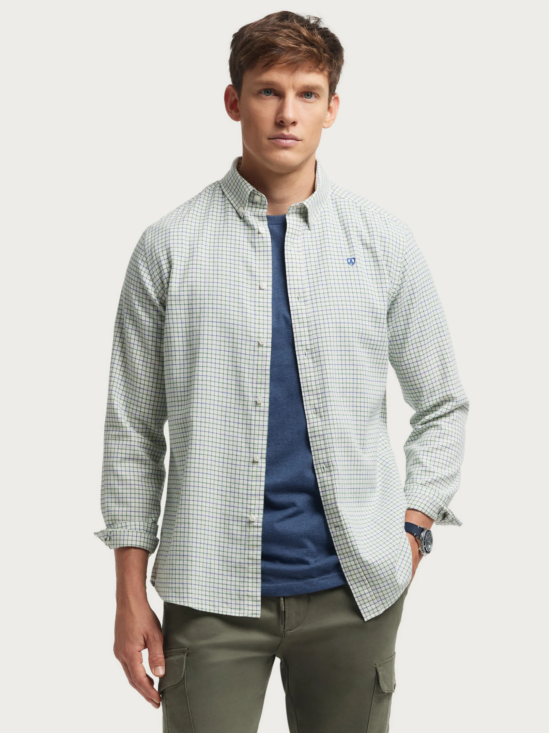 Camicia in Flanella Quadri Scozzesi | Stile Casual di Alvaro Moreno - Tessuto Morbido, Perfetta per l’Autunno