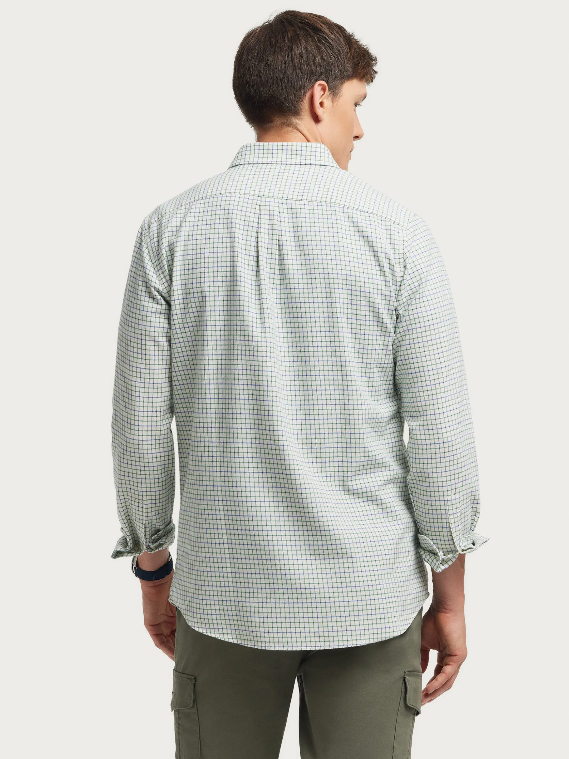 Camicia in Flanella Quadri Scozzesi | Stile Casual di Alvaro Moreno - Tessuto Morbido, Perfetta per l’Autunno