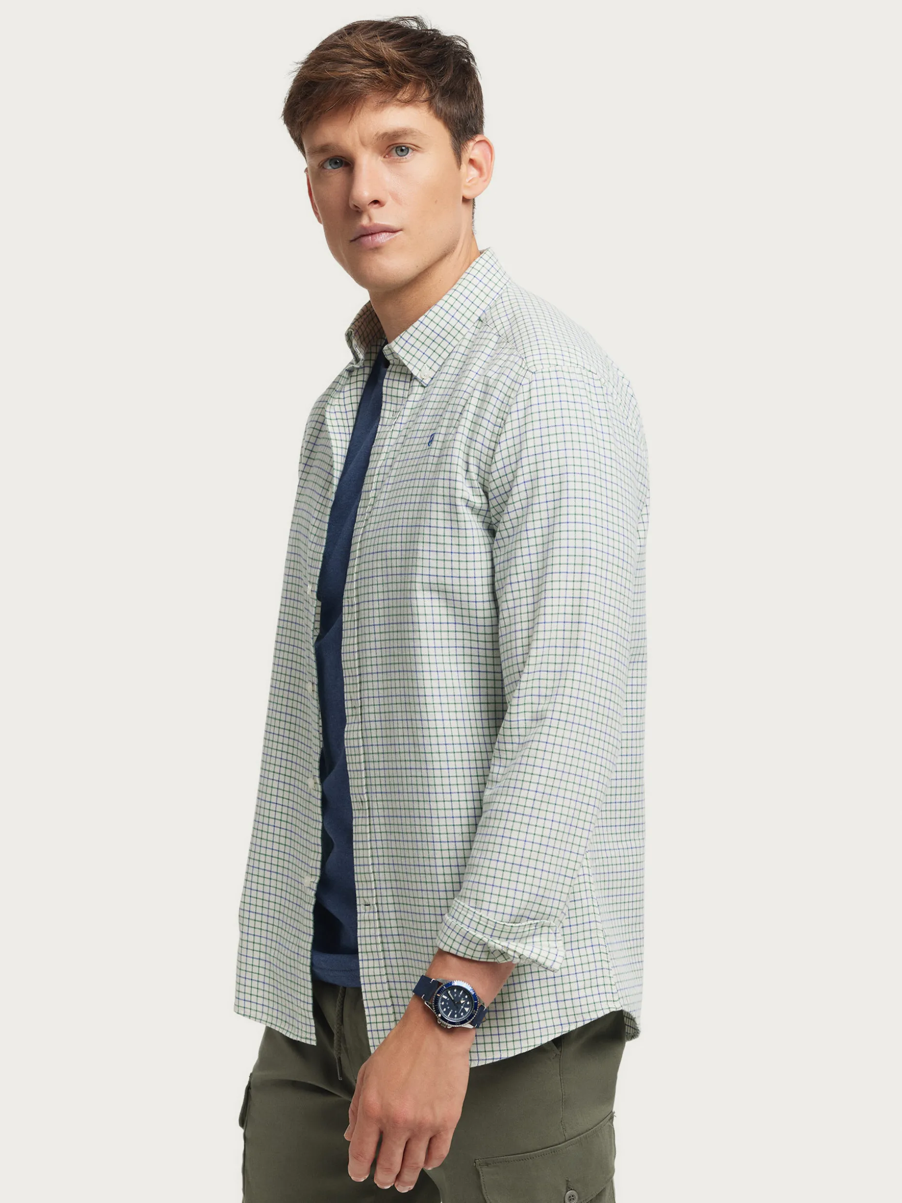 Camicia in Flanella Quadri Scozzesi | Stile Casual di Alvaro Moreno - Tessuto Morbido, Perfetta per l’Autunno