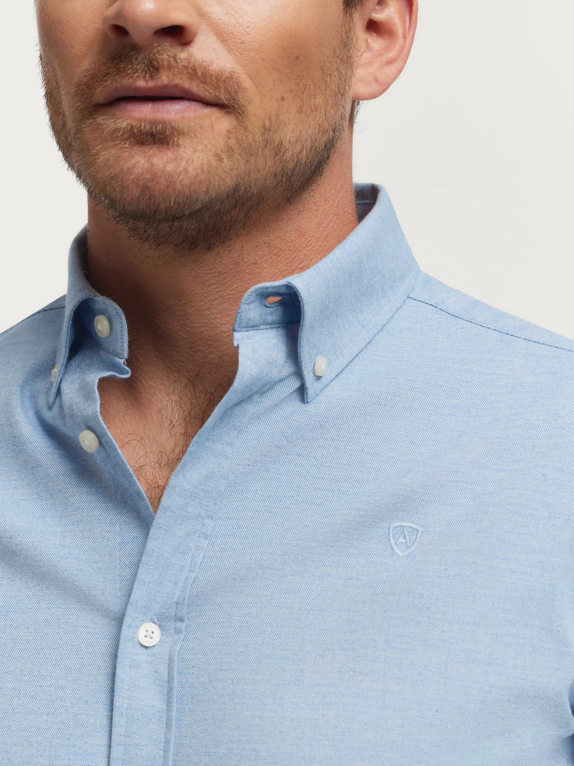 Camicia Uomo in Flanella Spigato - Design Esclusivo Alvaro Moreno per Look Autunno-Inverno con Tocco Vintage e Comfort Ottimale