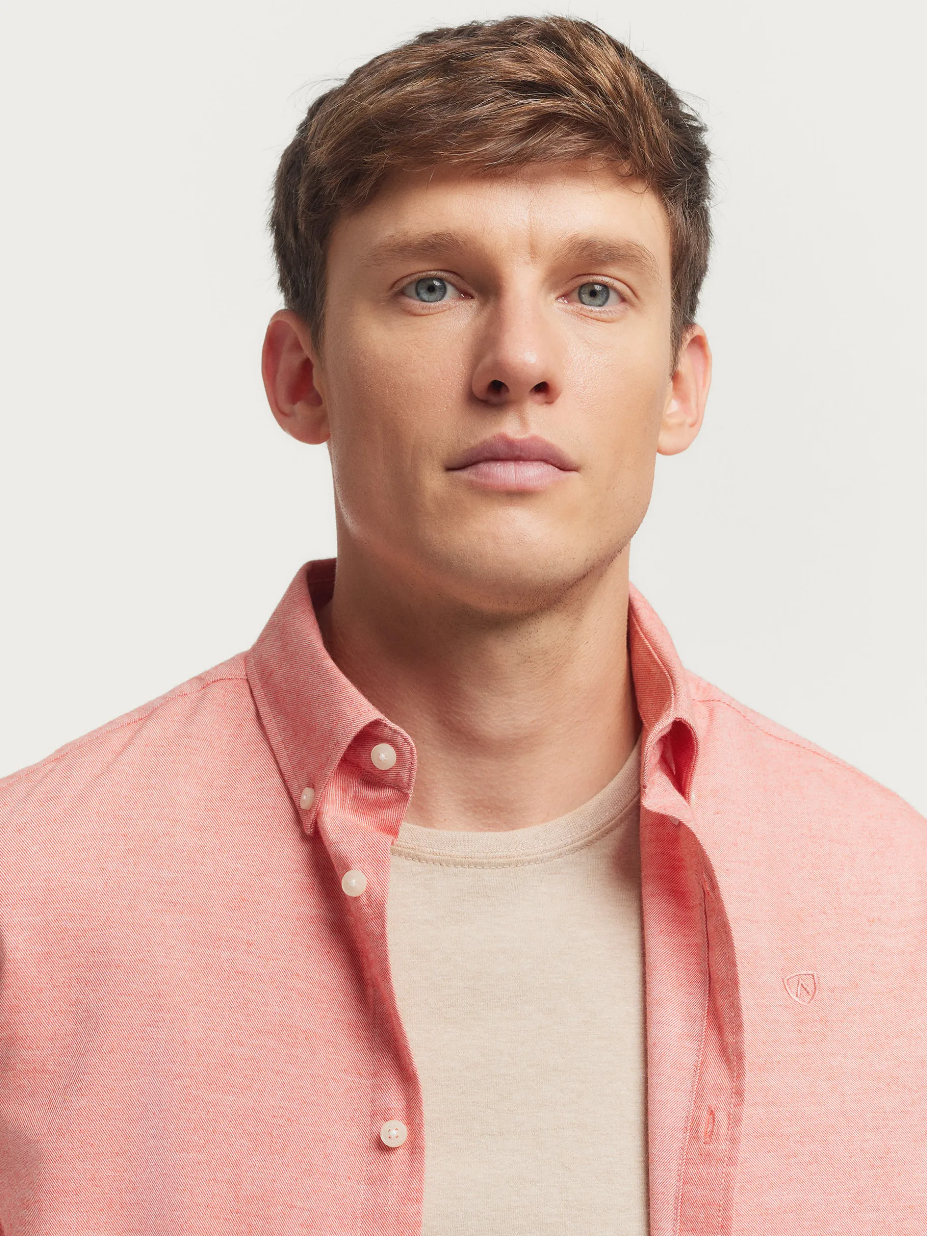 Camicia in Flanella di Cotone a Spina - Stile Casual Elegante di Alvaro Moreno, Confortevole e Resistente per Look Versatili