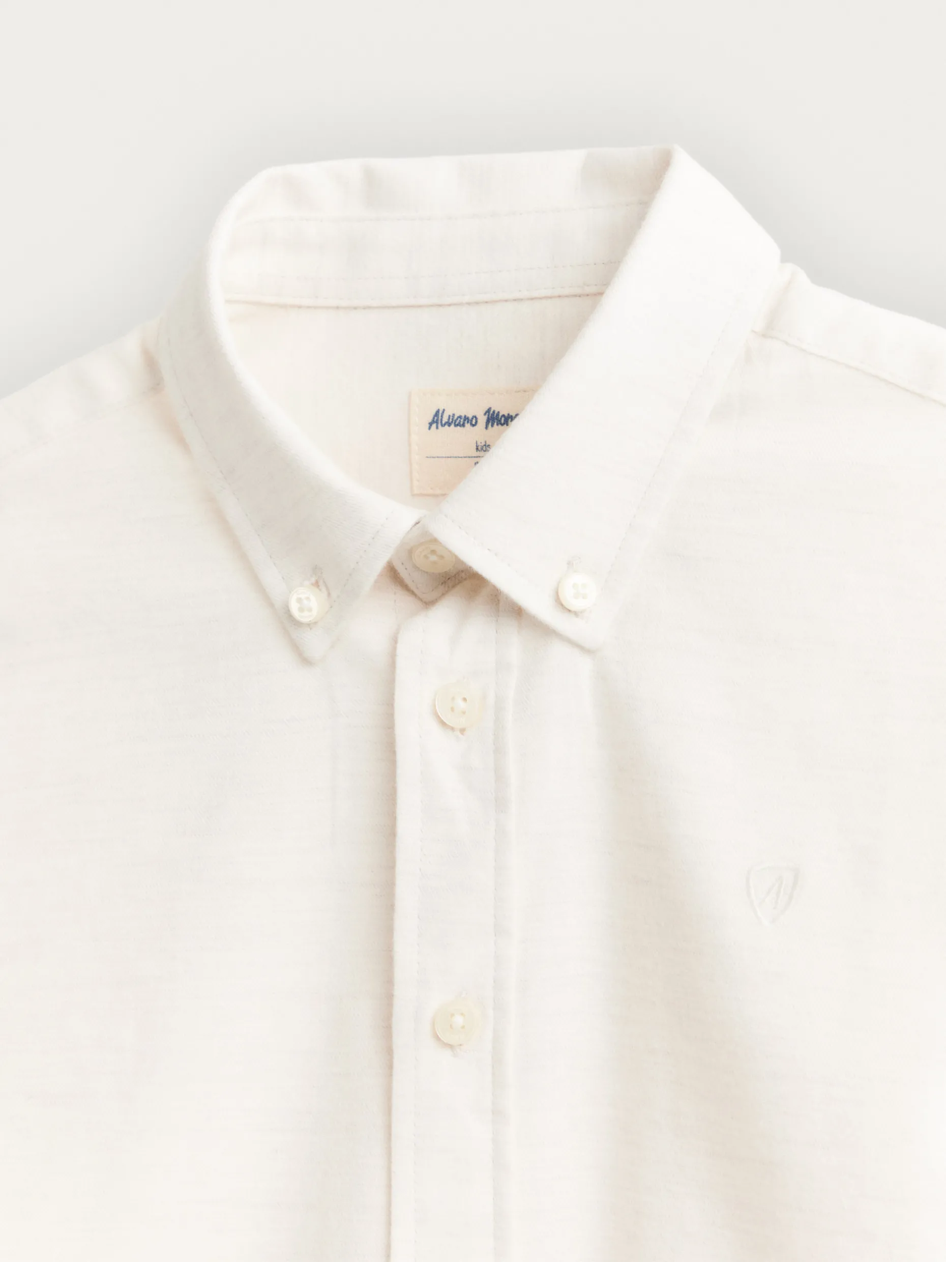 Camicia in Flanella a Spina di Pesce per Ragazzi - Design Classico Alvaro Moreno con Tocco Morbido (Edizione Speciale)