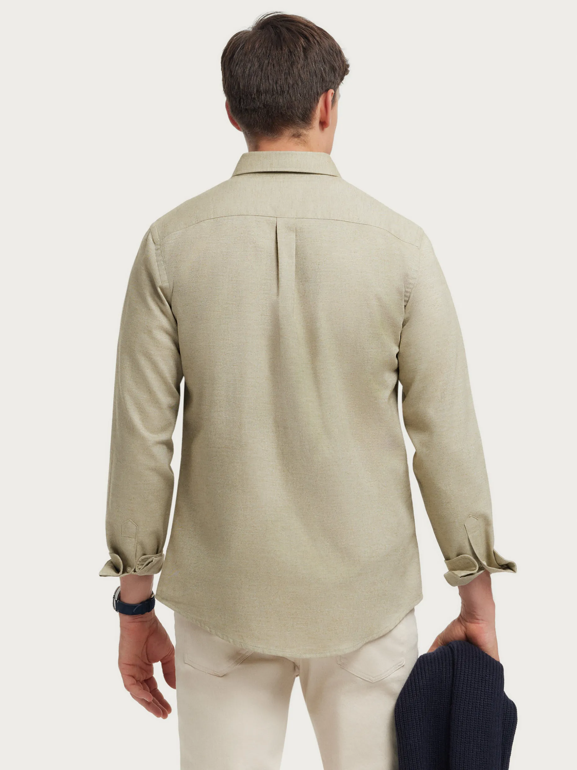 Camicia in Flanella Twill Premium | Design Esclusivo di Álvaro Moreno per Comfort Massimo