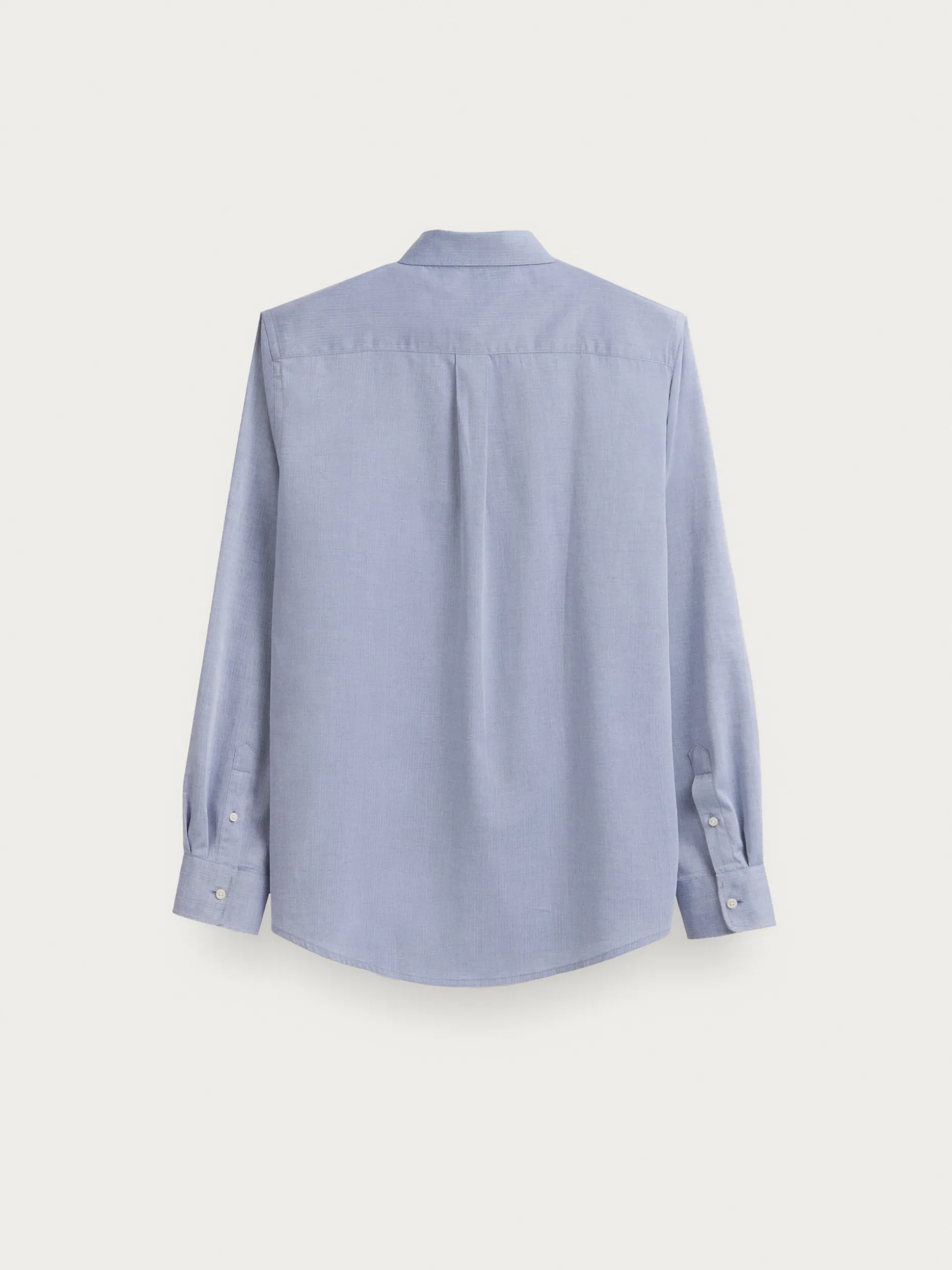Álvaro Moreno Camicia Uomo in Tessuto Microspiga Premium - Design Esclusivo per Stile Casual Elegante