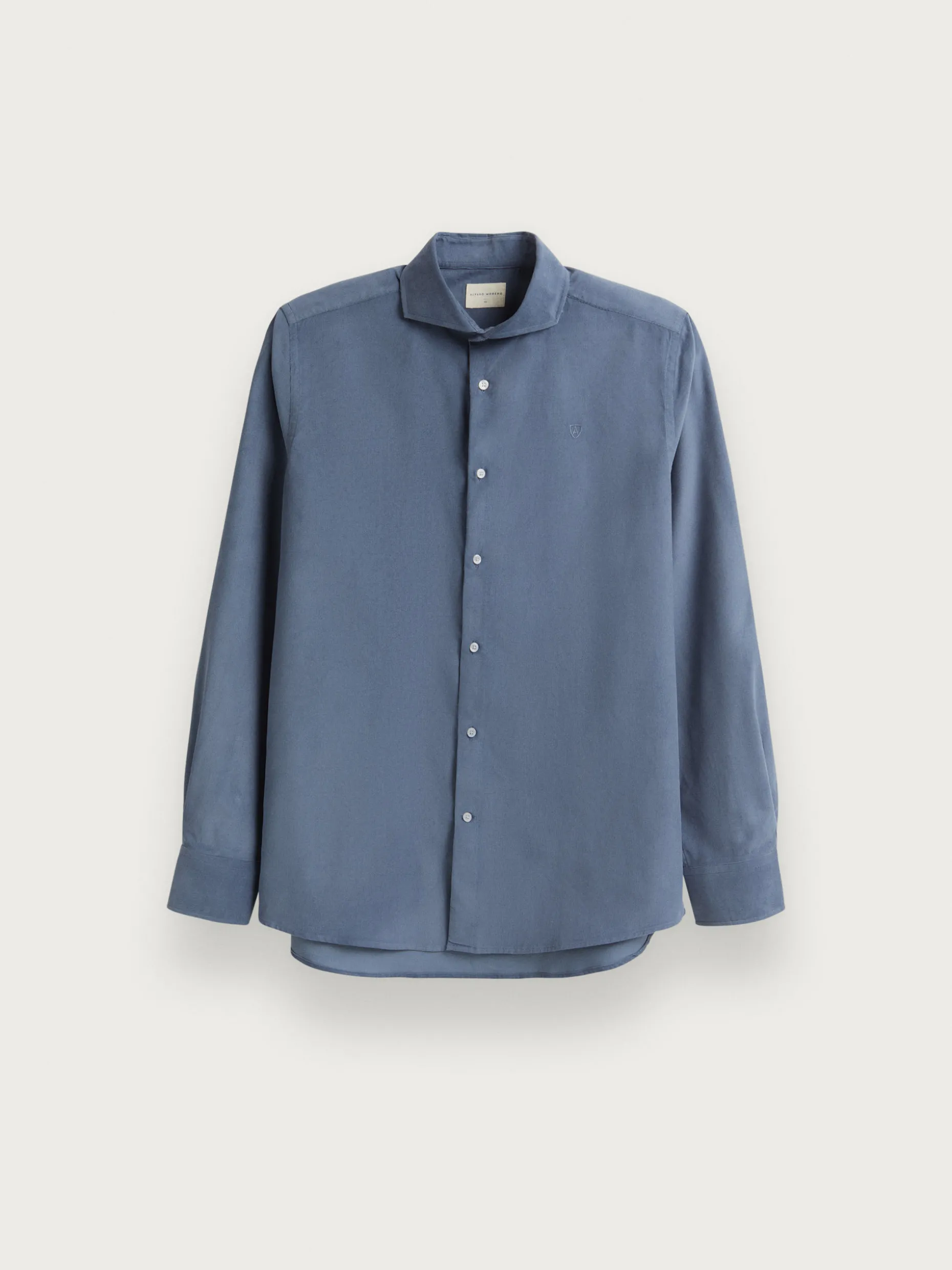 Alvaro Moreno: Giubbotto in Microvelluto Blu con Stile Urbano - Edizione Limitata - Sconto Imperdibile!