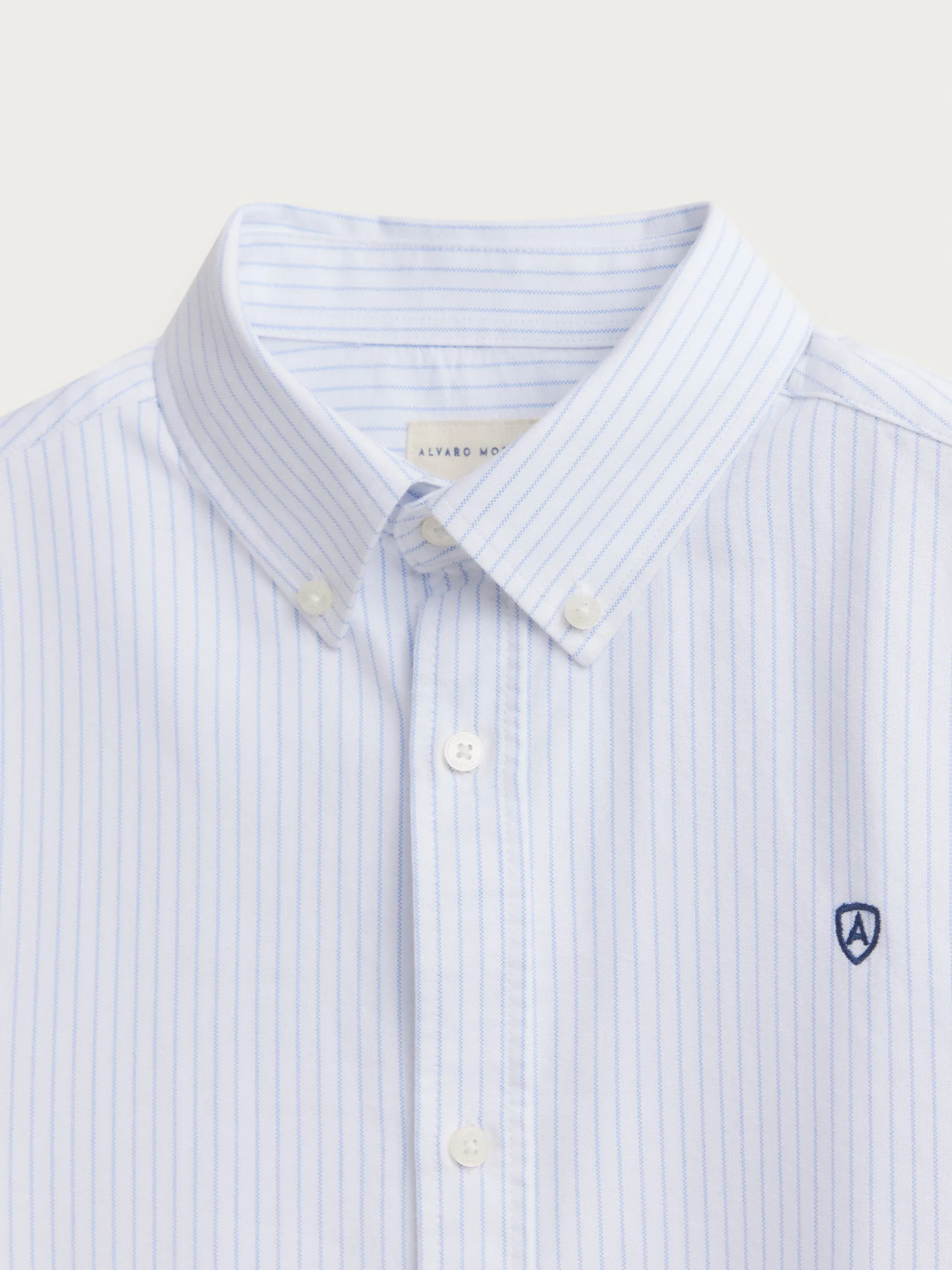 Camicia Uomo in Tessuto Oxford Aston – Confezione Artigianale di Alvaro Moreno Store