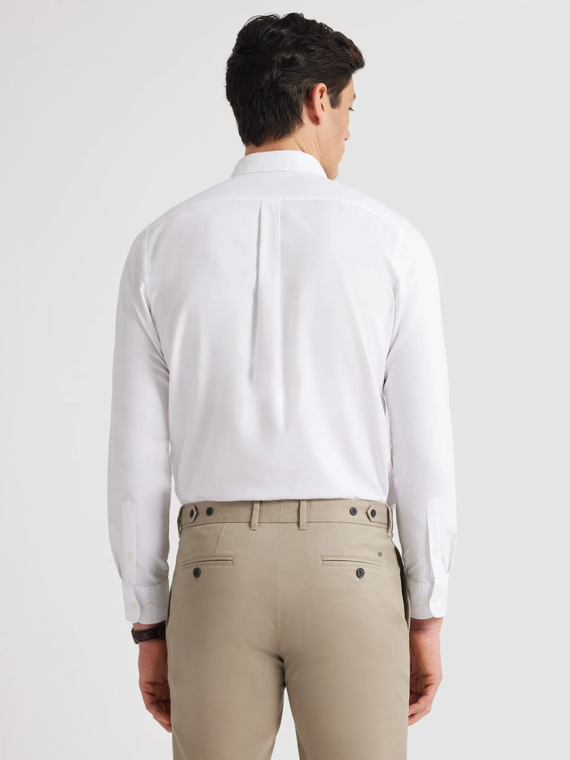 Camicia Classica Uomo in Tessuto Oxford - Linea Essentials by Alvaro Moreno con Confezione Elegante
