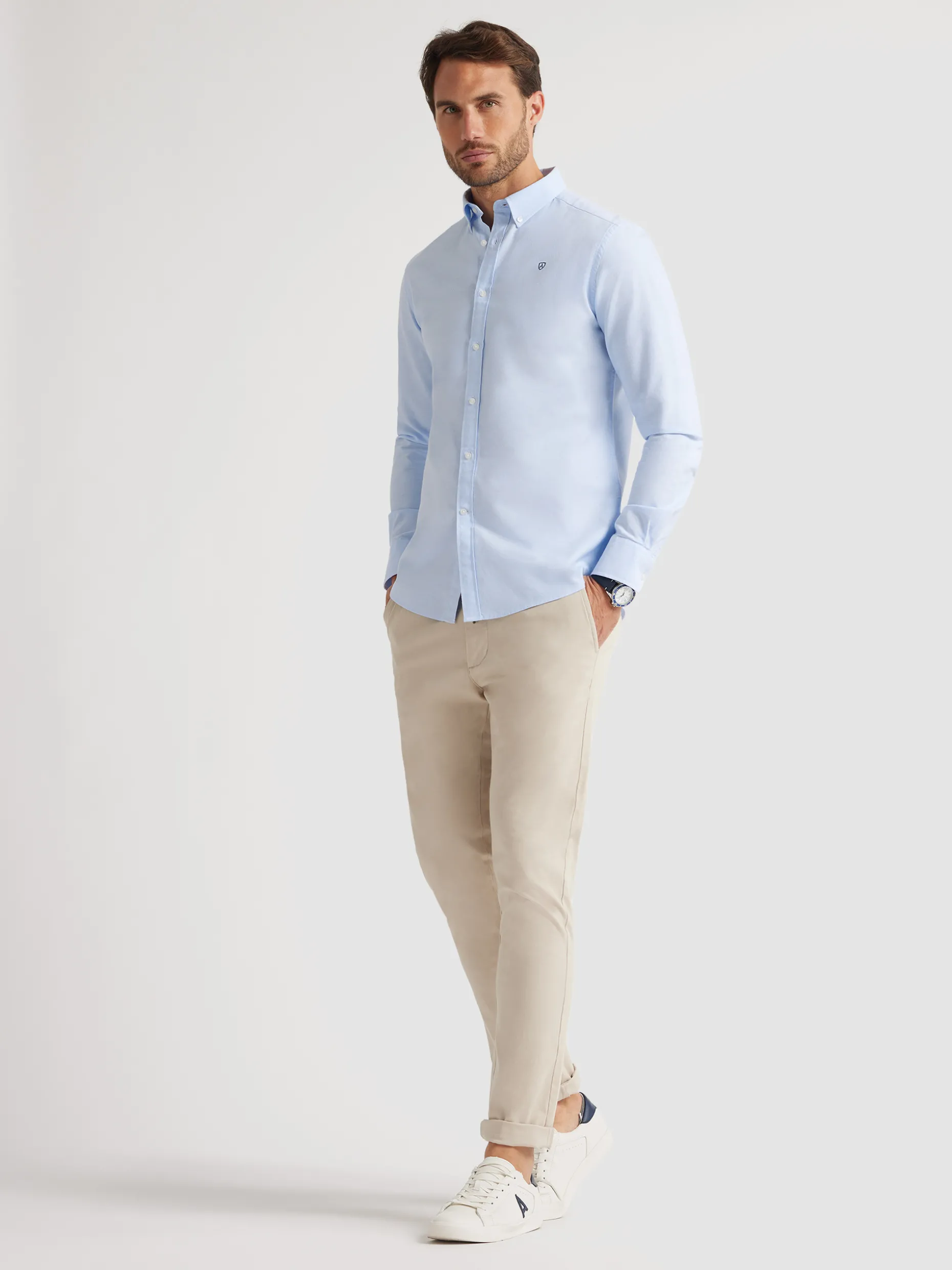 Camicia Oxford Classica Confezione Artigianale - Collezione Esclusiva Boutique Alvaro Moreno
