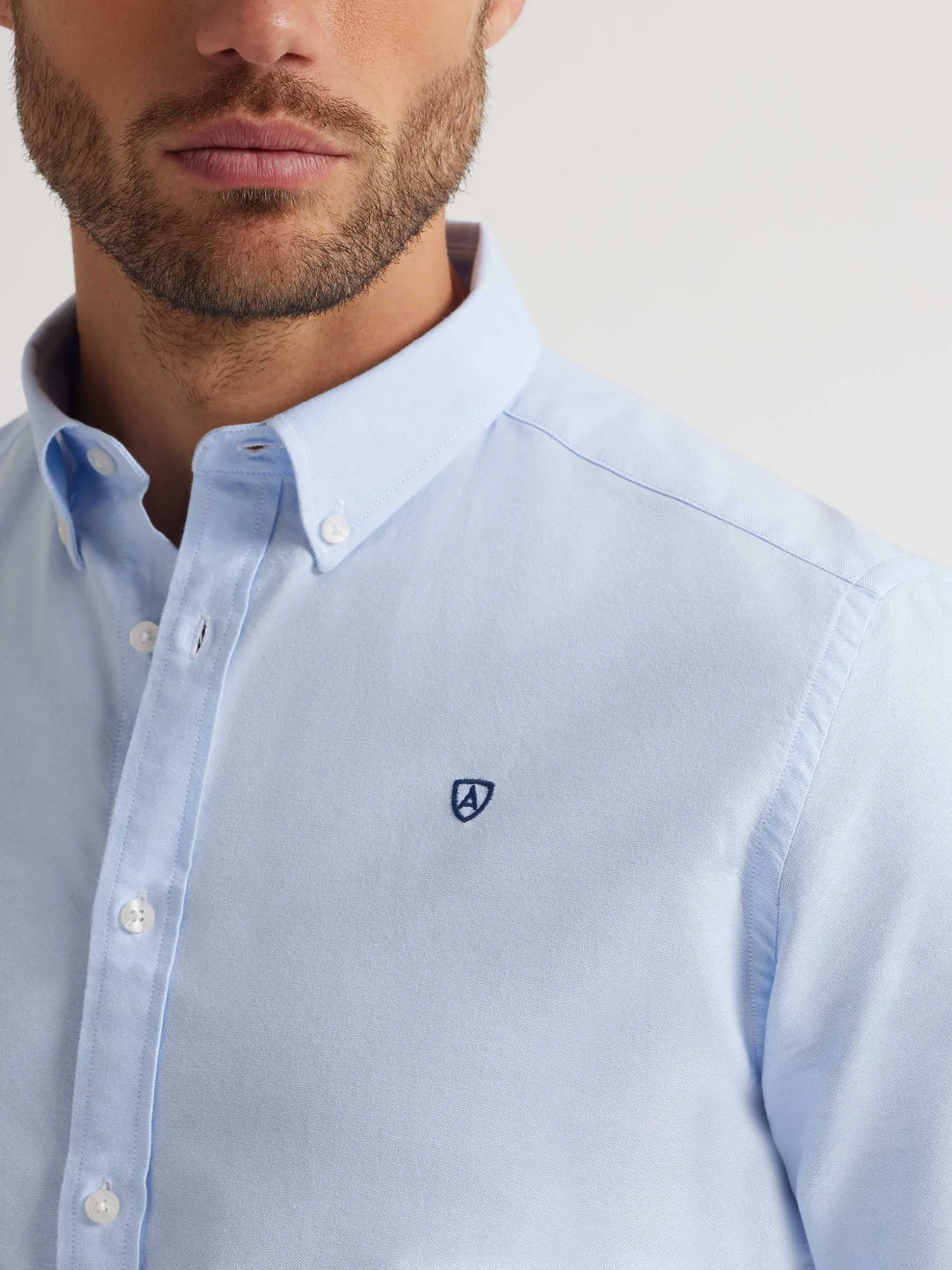 Camicia Oxford Classica Confezione Artigianale - Collezione Esclusiva Boutique Alvaro Moreno