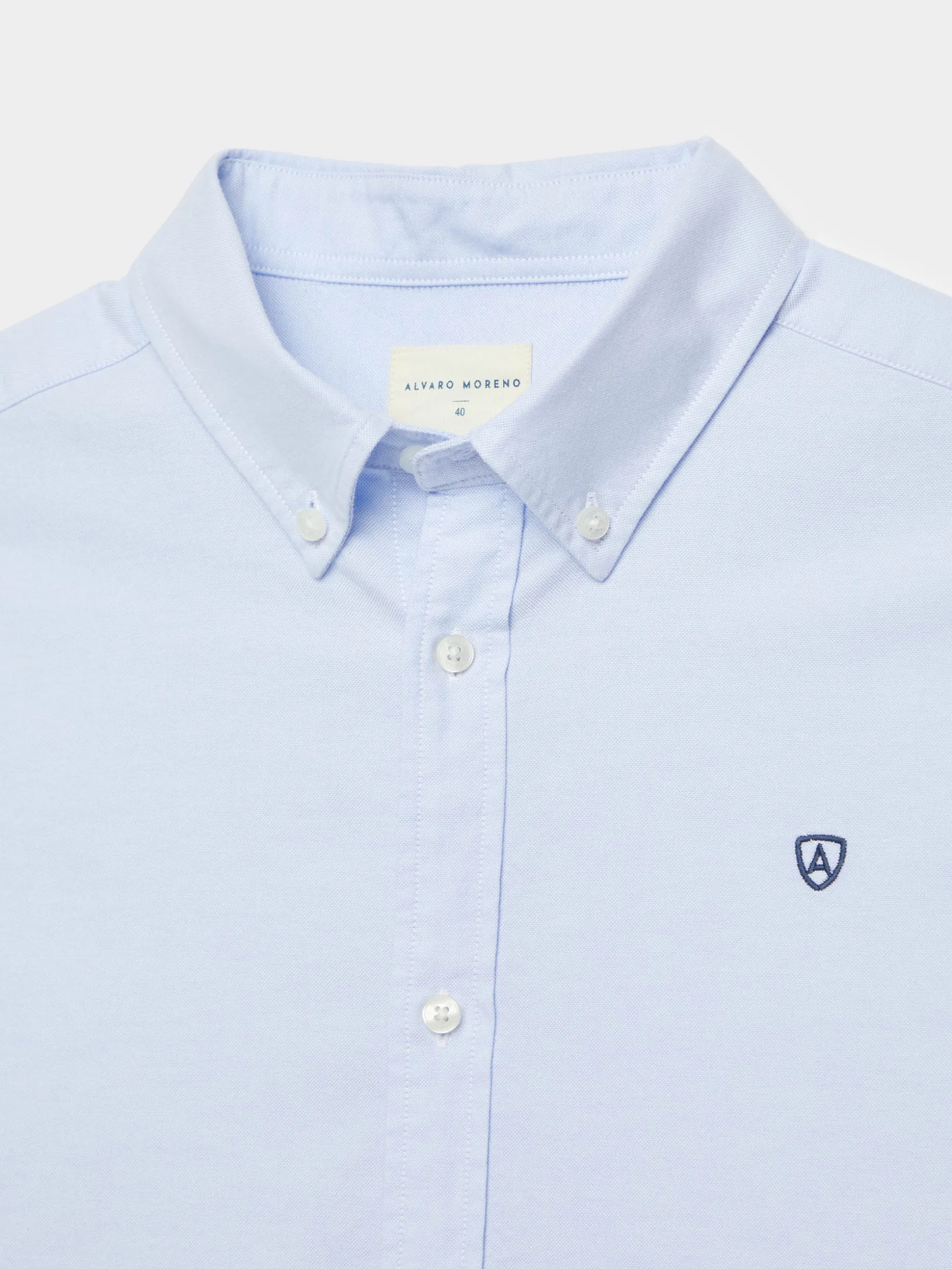 Camicia Uomo Alvaro Moreno - Tessuto Oxford Premium con Fodera Morbida, Collezione Best Stagione Autunno/Inverno, Confezione Elegante per Look Casual Raffinato, Disponibile in Taglie Regolari e Slim Fit, Comoda e Stilizzata per Tutto il Giorno