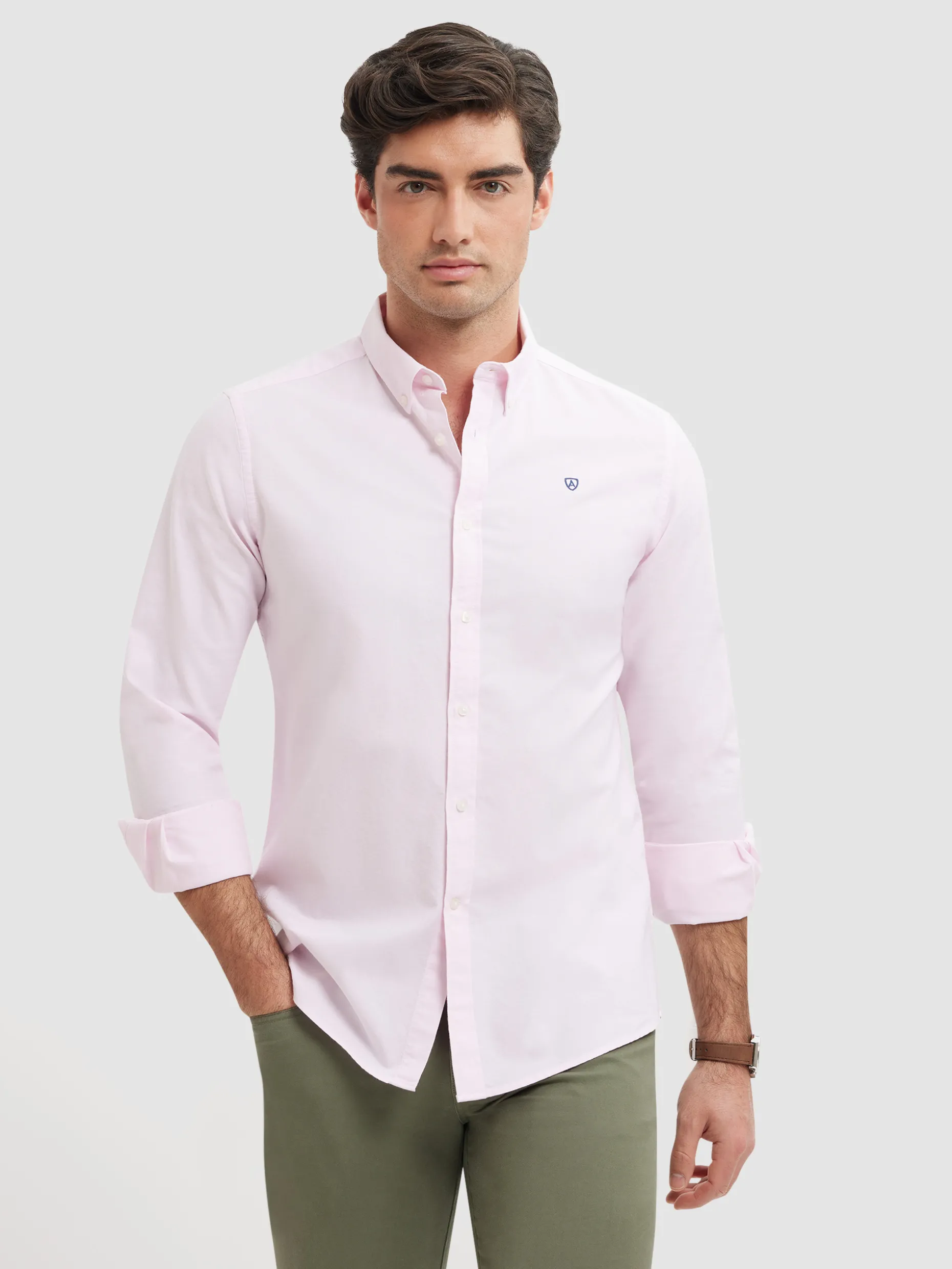 Camicia Oxford Classica AM Outlet - Tessuto Resistente e Confortevole, Modello Essenziale Perfetta per Ogni Occasione