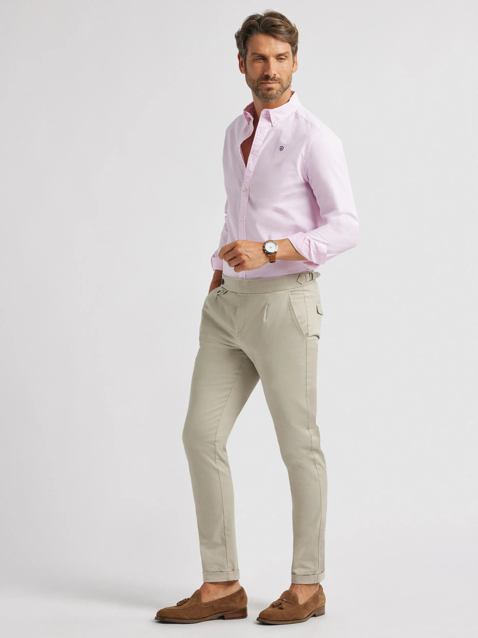 Camicia Oxford Alvaro Moreno - Classica Comoda con Tocco Moderno