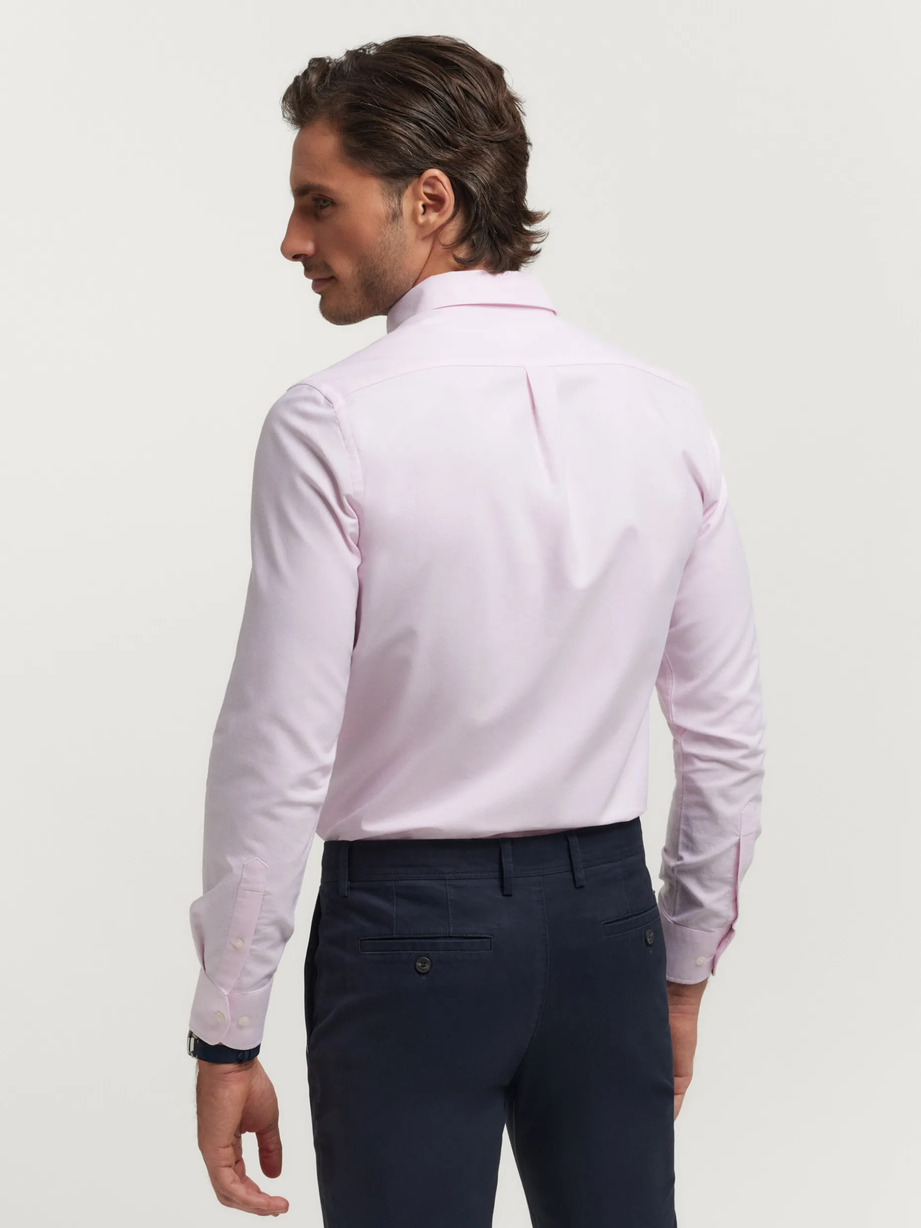 Camicia Oxford Classica Uomo - Tessuto Resistente e Confortevile | Collezione Essentials by Alvaro Moreno